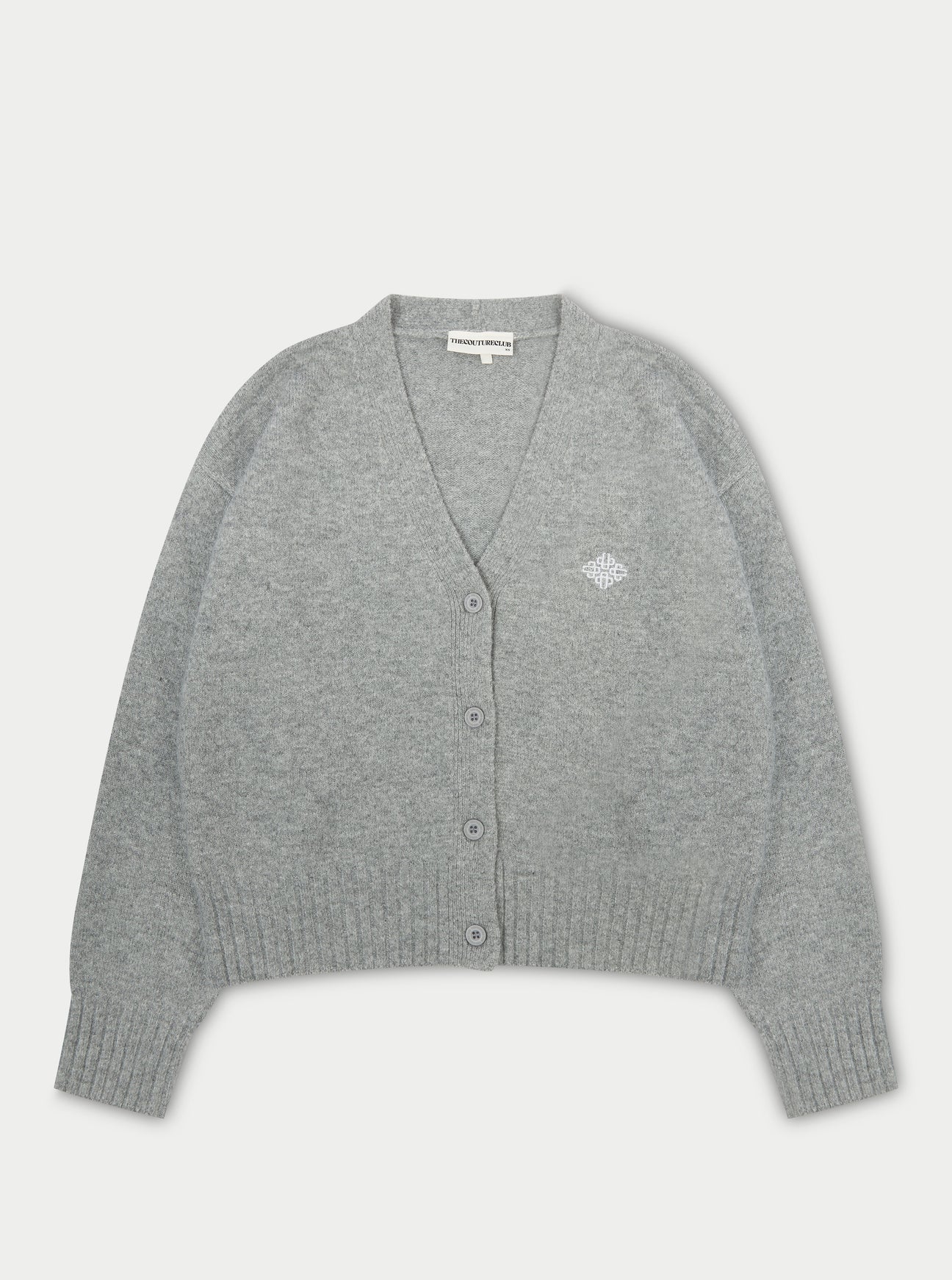 Emblem Knit Cardigan