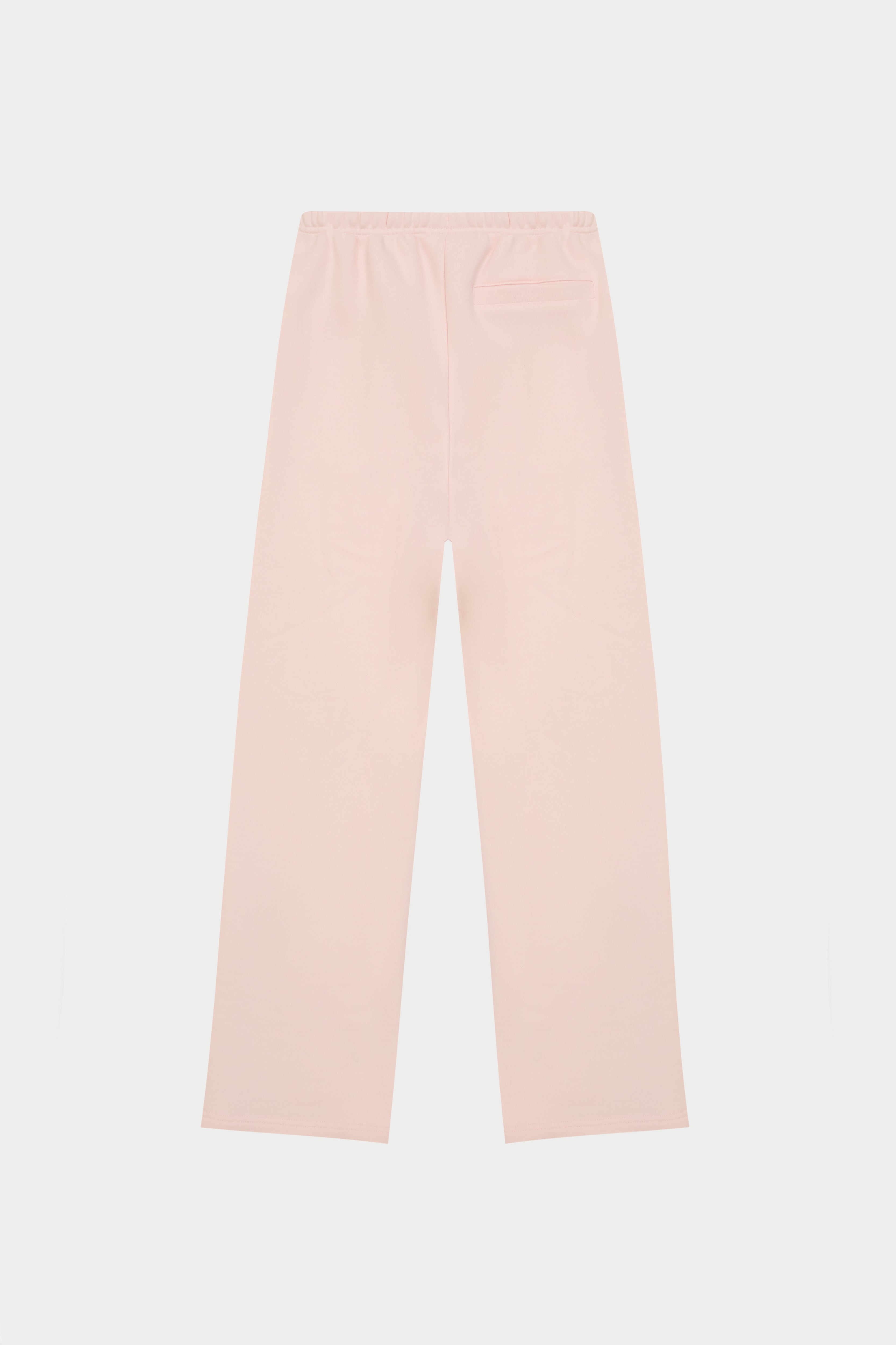 EMBOSSED STRAIGHT LEG JOGGERS - PINK