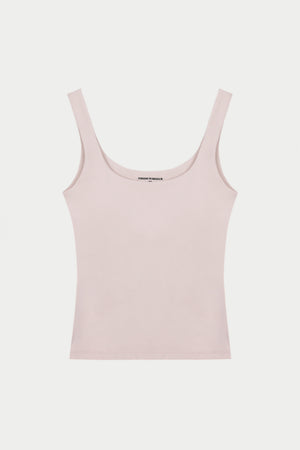 SCULPTING STRETCH SCOOP NECK SPORTS TOP - PINK