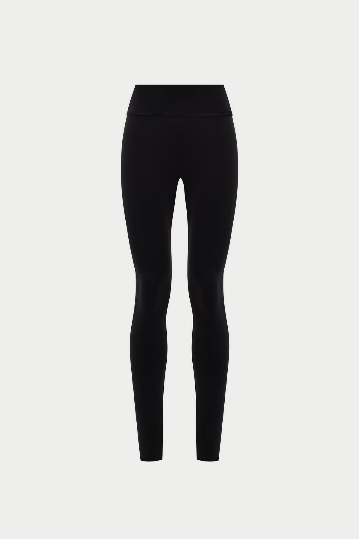 Emblem Stretch Sculpting Leggings - Beige