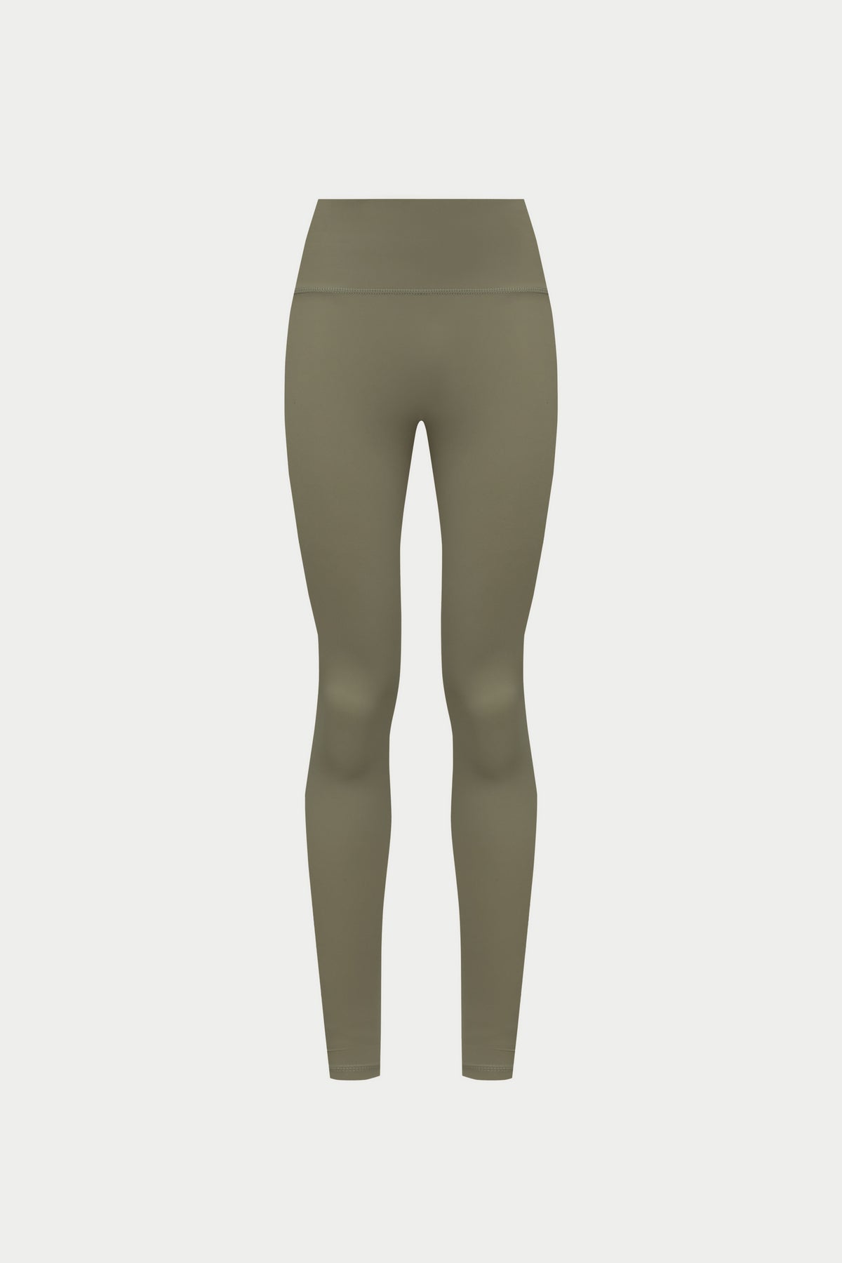 Emblem Sculpting Stretch Leggings - Khaki