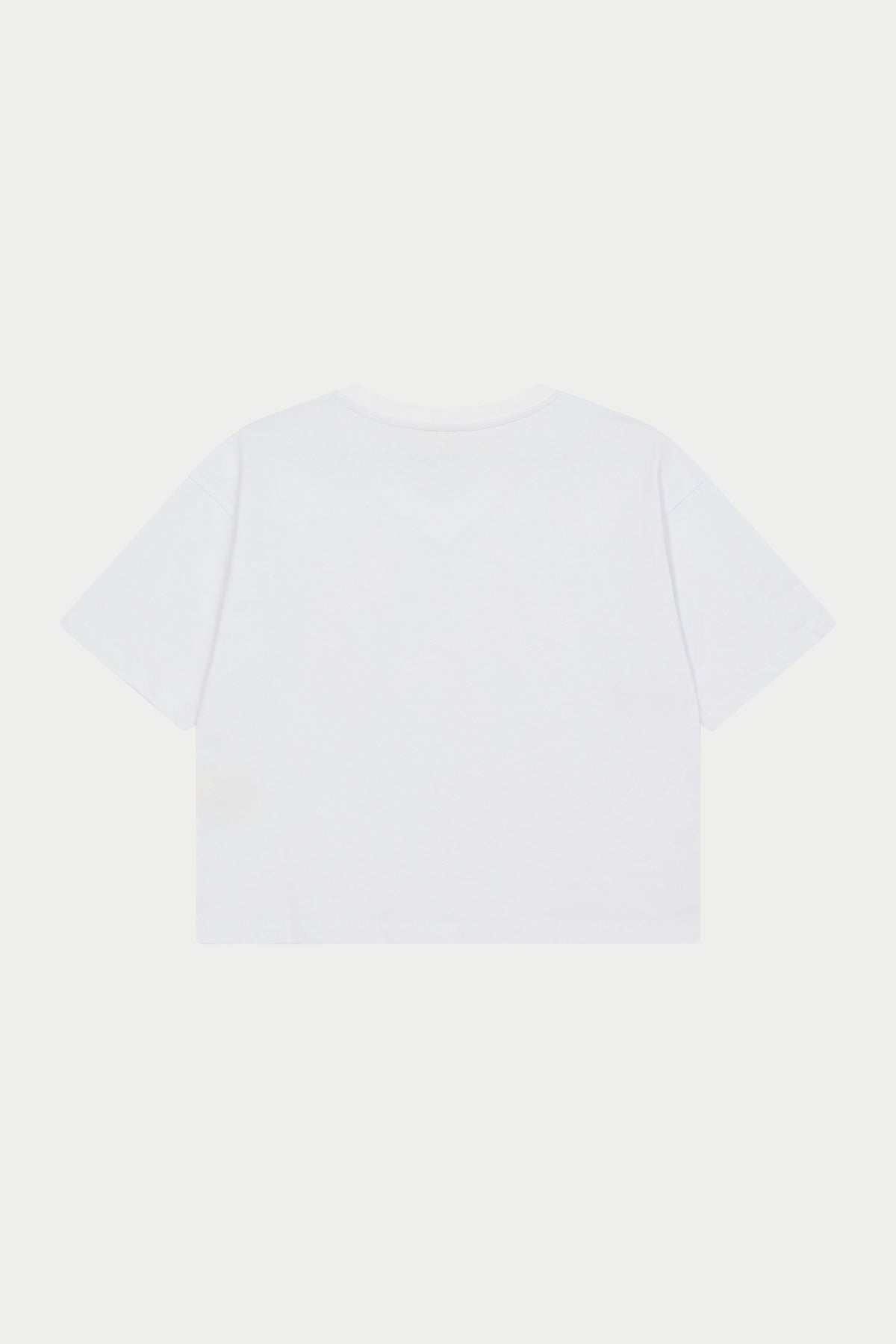 EMBROIDERED PALM GRAPHIC BOXY T-SHIRT - WHITE