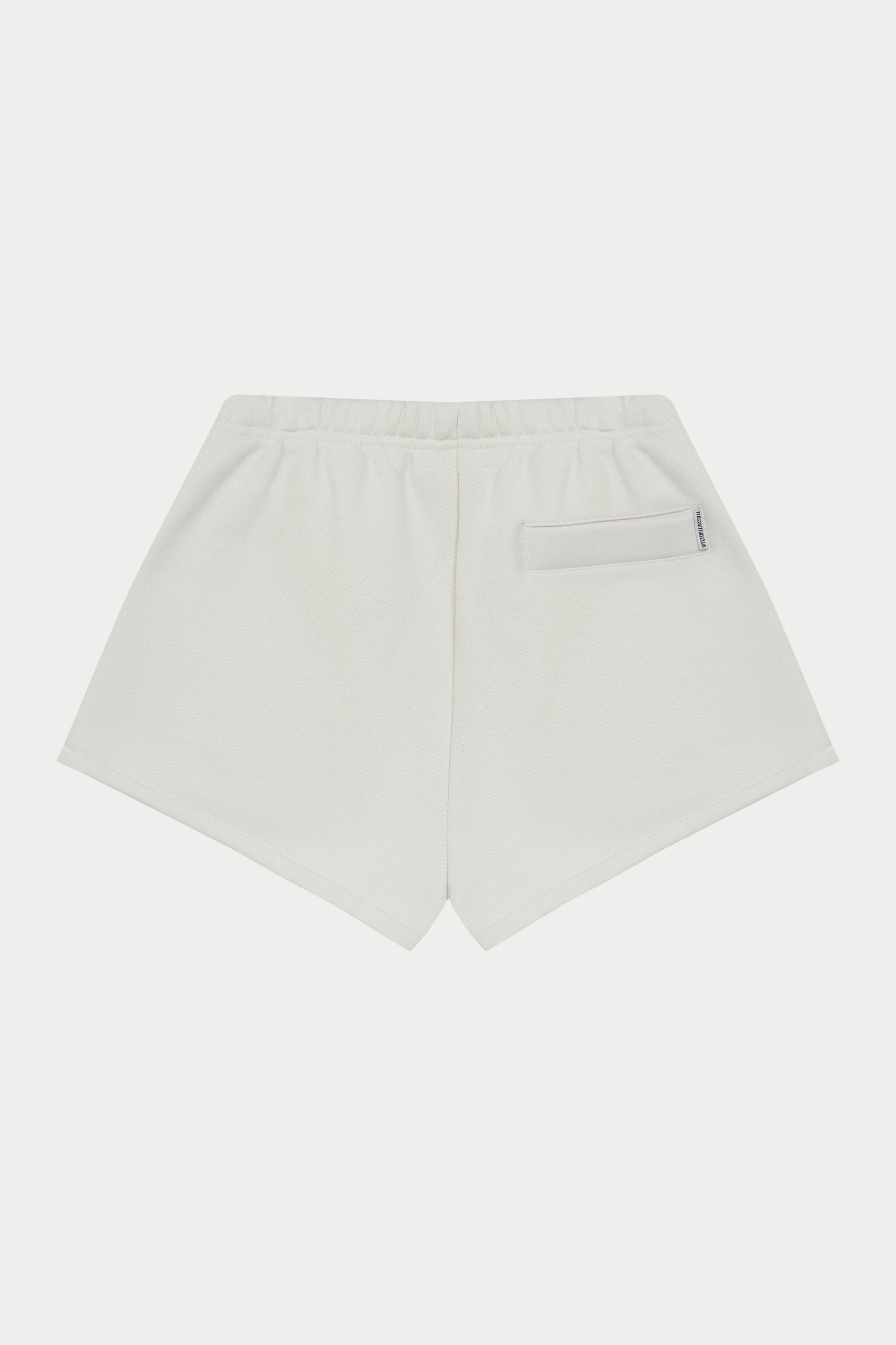 LAUNDERED CLASSICS BOYFRIEND SHORTS - ECRU