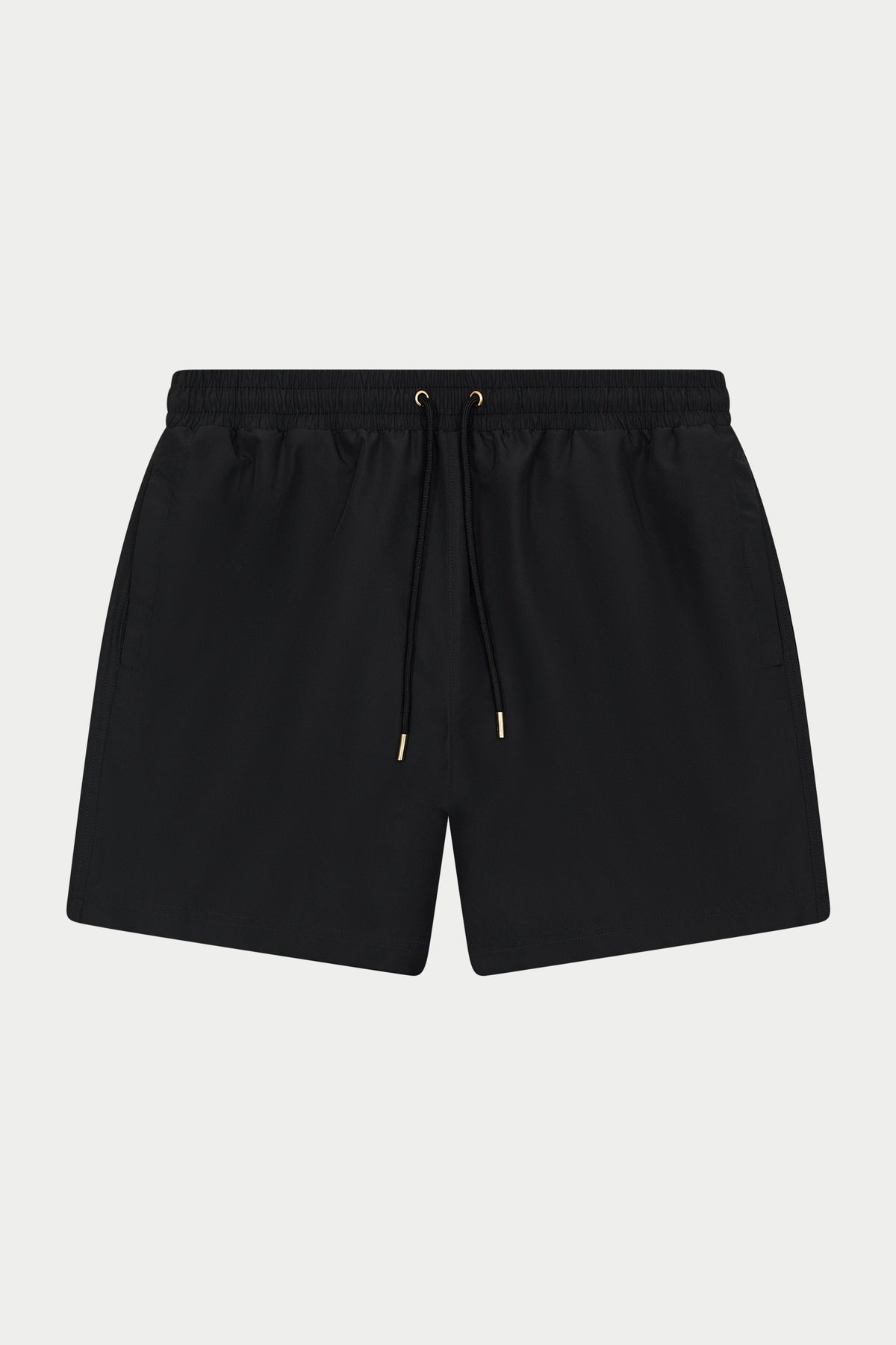 WATER REACTIVE EMBLEM SWIM SHORT - BLACK