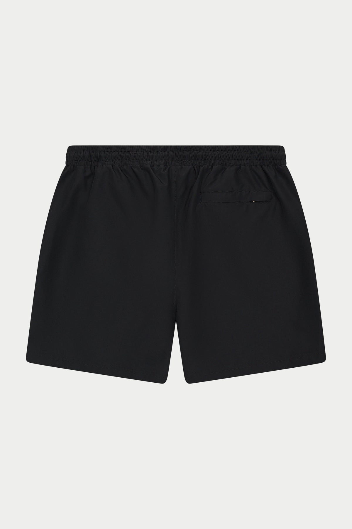 WATER REACTIVE EMBLEM SWIM SHORT - BLACK