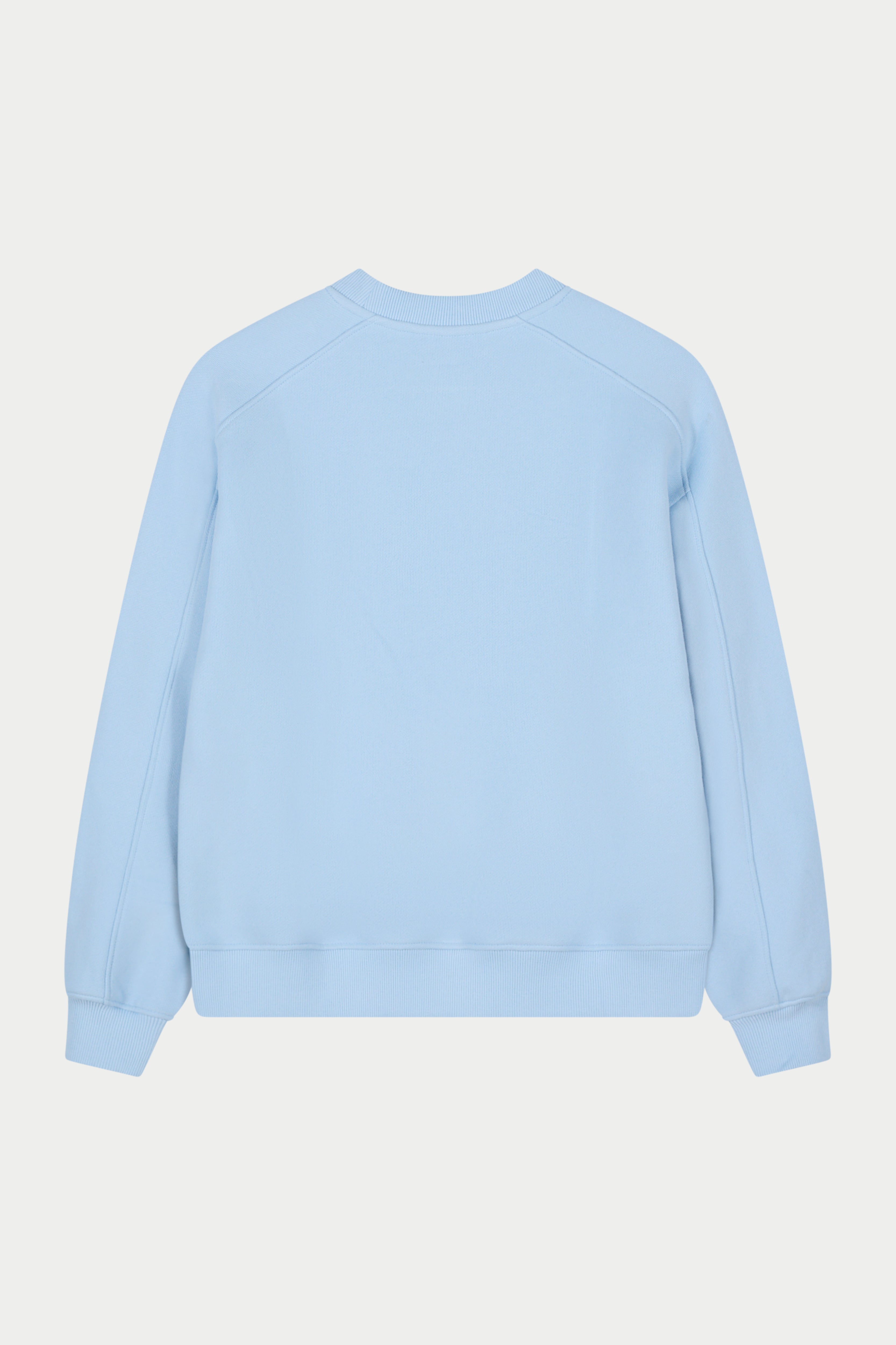 RAISED EMBLEM CREW - POWDER BLUE
