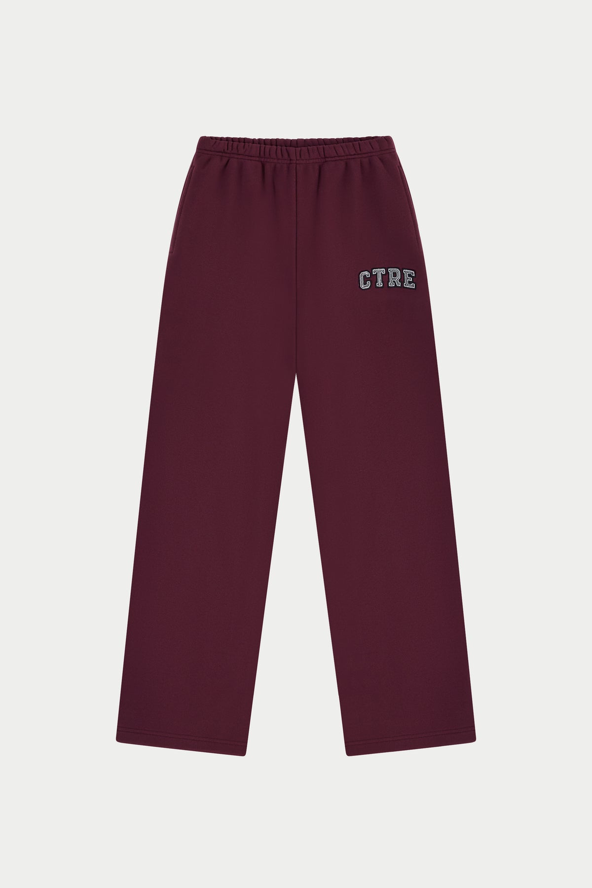 CTRE STRAIGHT LEG JOGGERS - PLUM