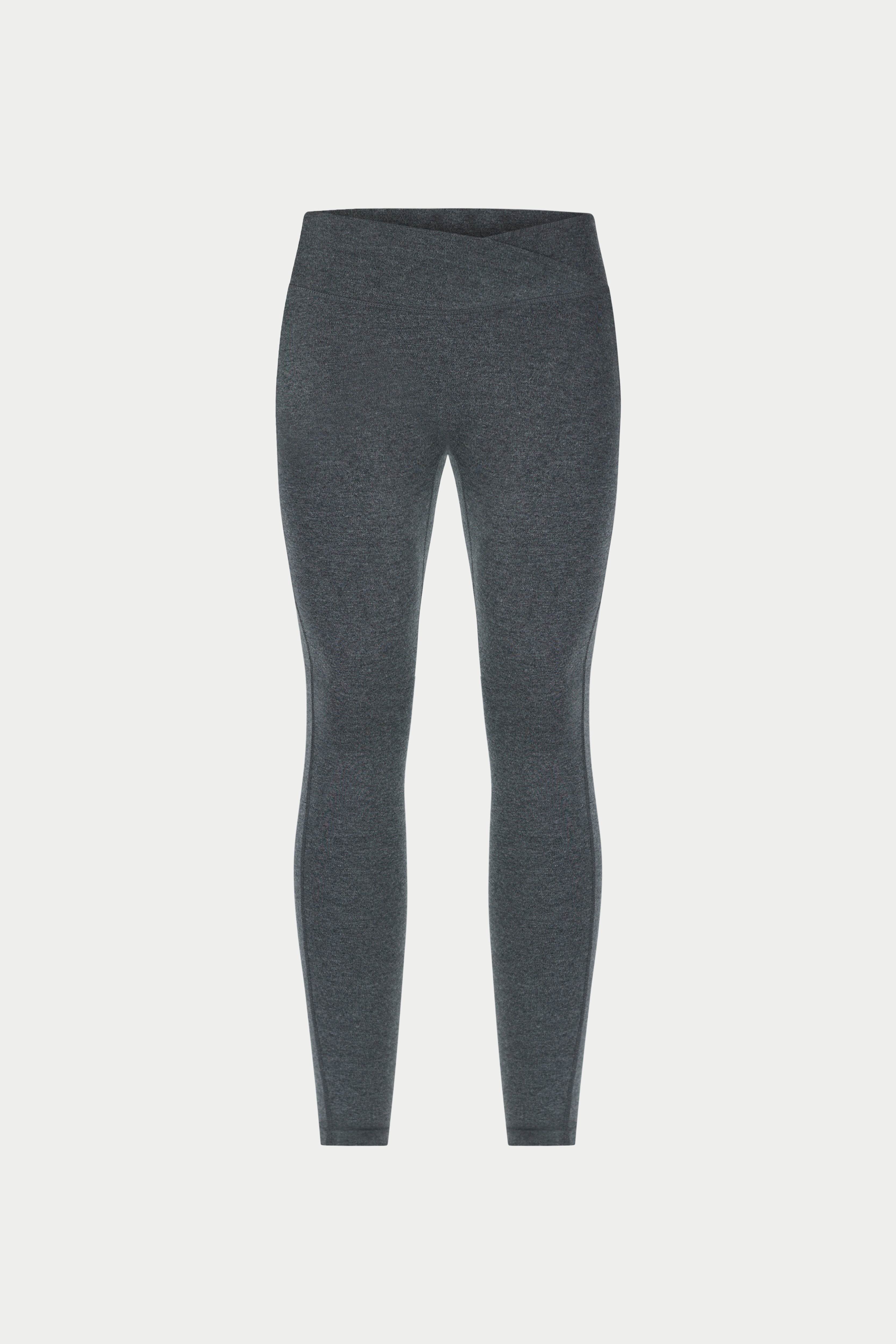 SCULPT SOFT TOUCH CROSSOVER WAISTBAND LEGGINGS - CHARCOAL