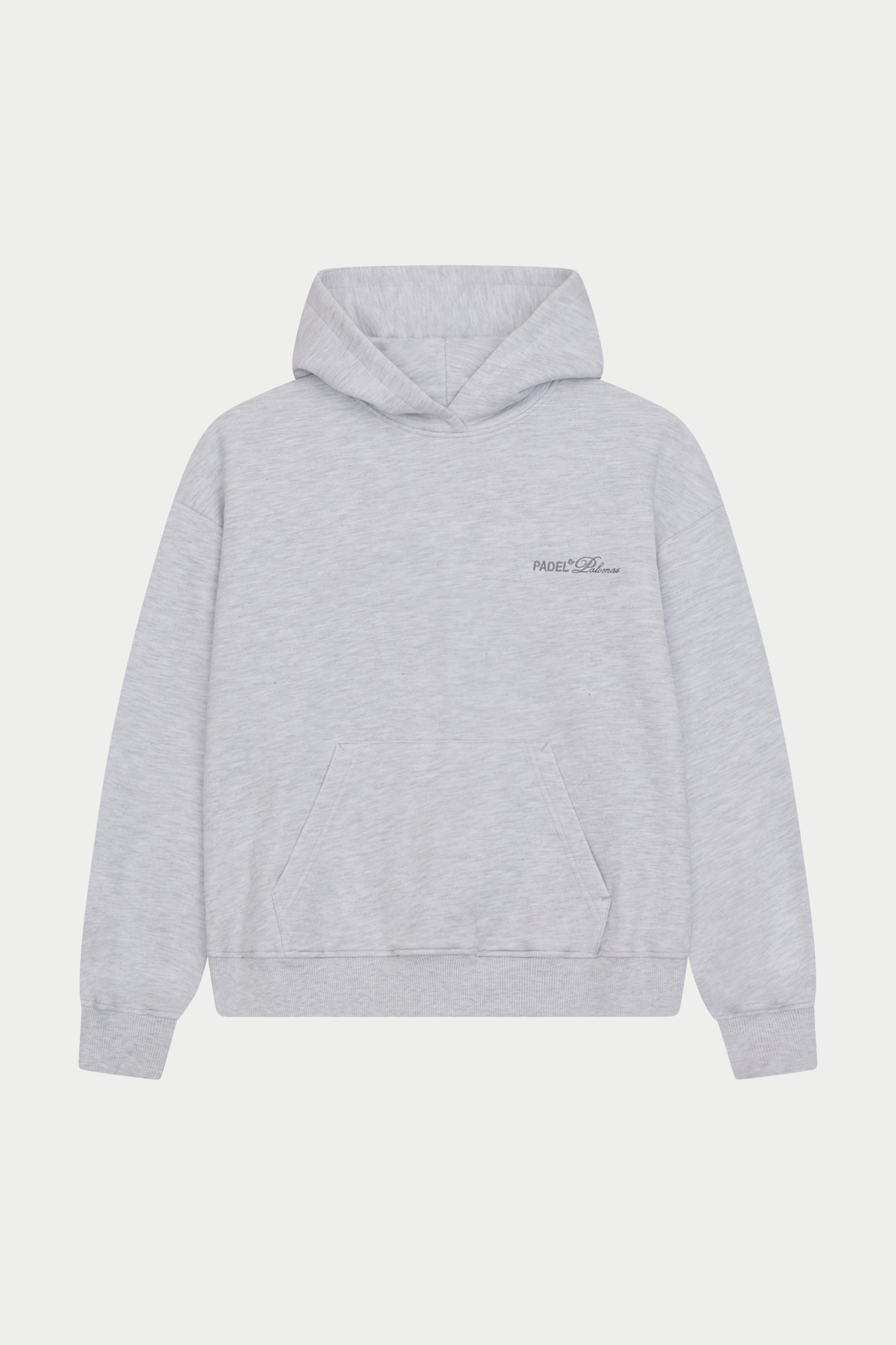 PADEL & PALOMAS OVERSIZED HOODIE - GREY MARL