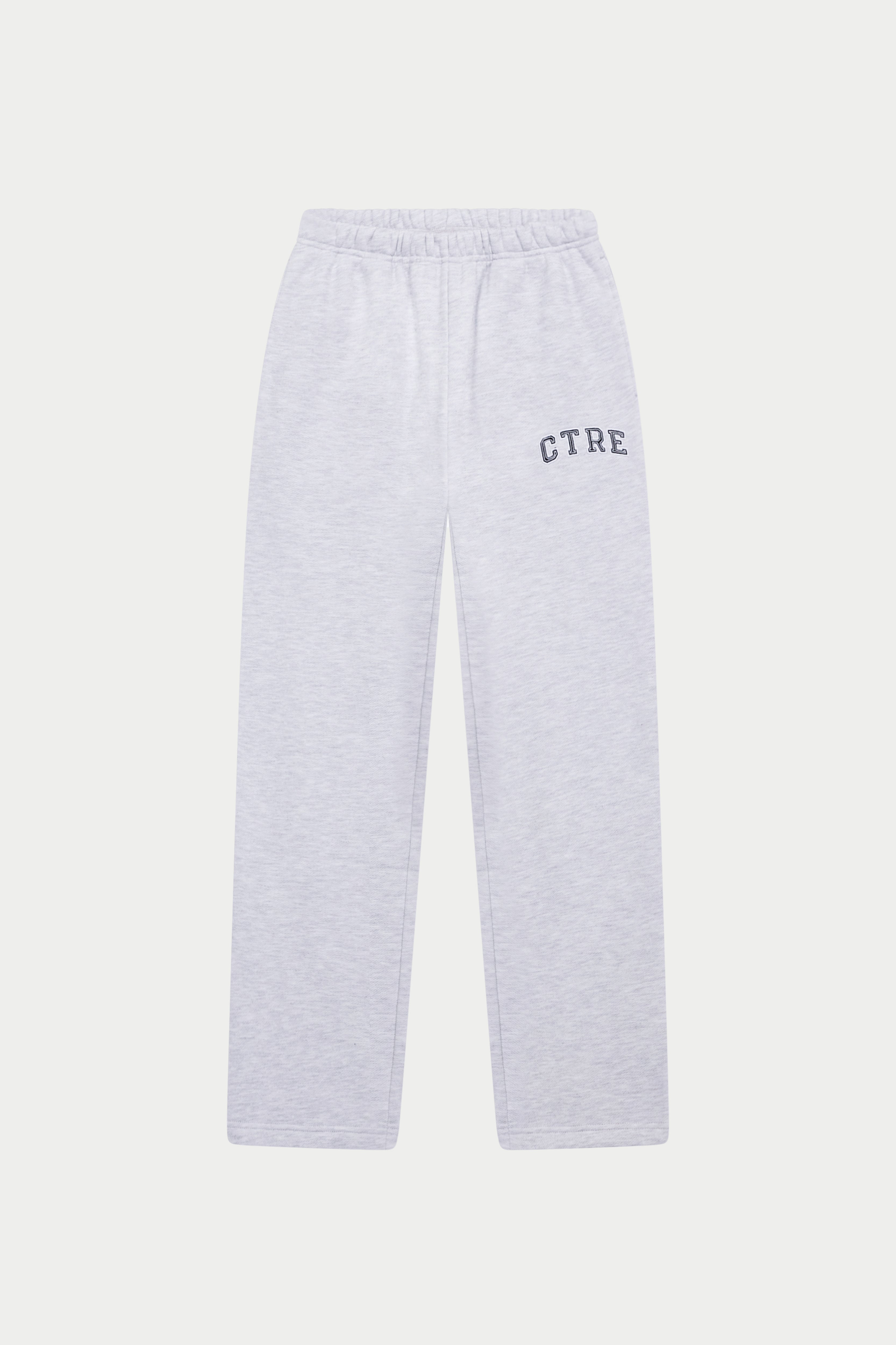 CTRE STRAIGHT LEG JOGGERS - GREY MARL