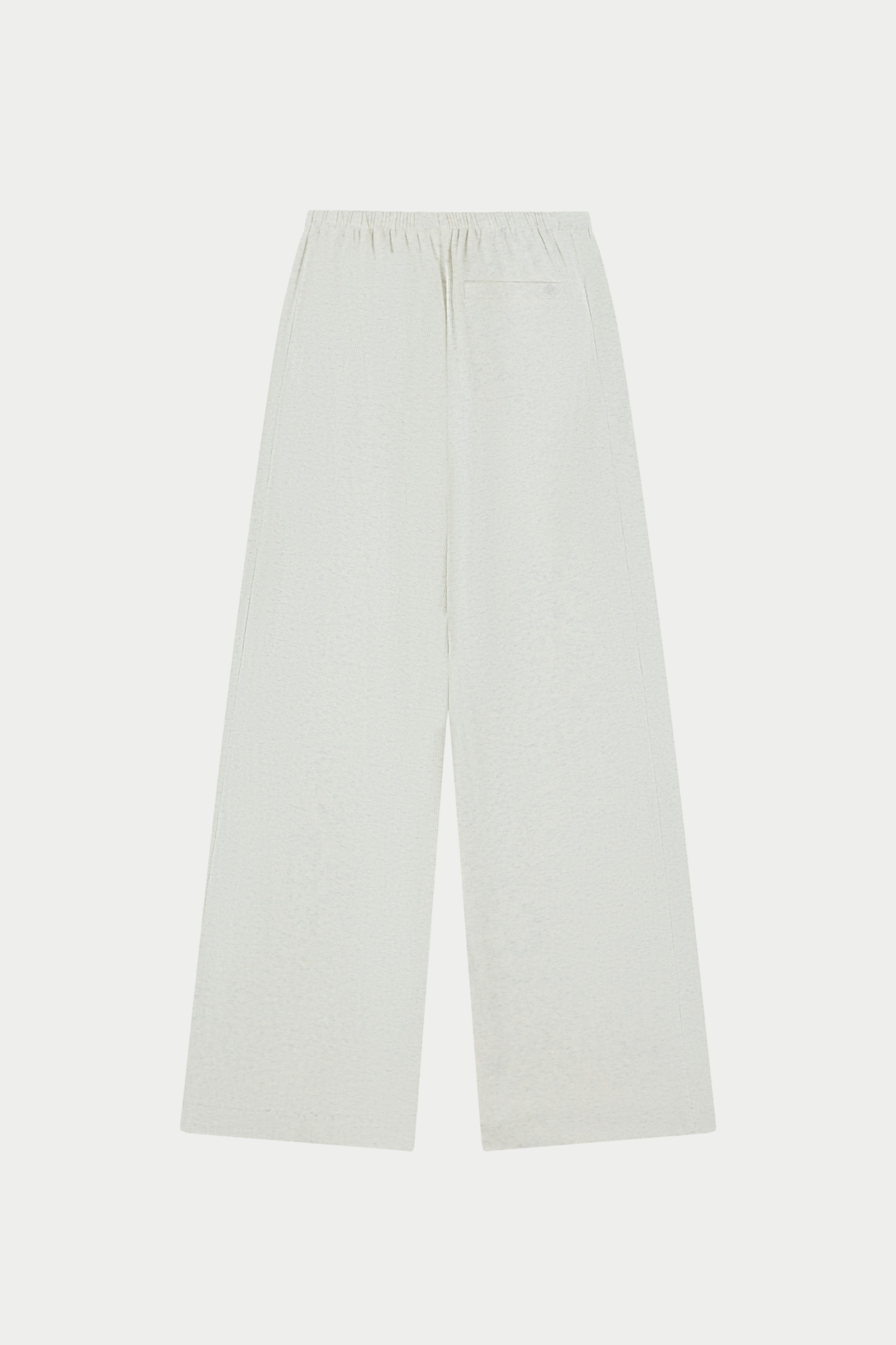 RIBBED TROUSERS - GREY