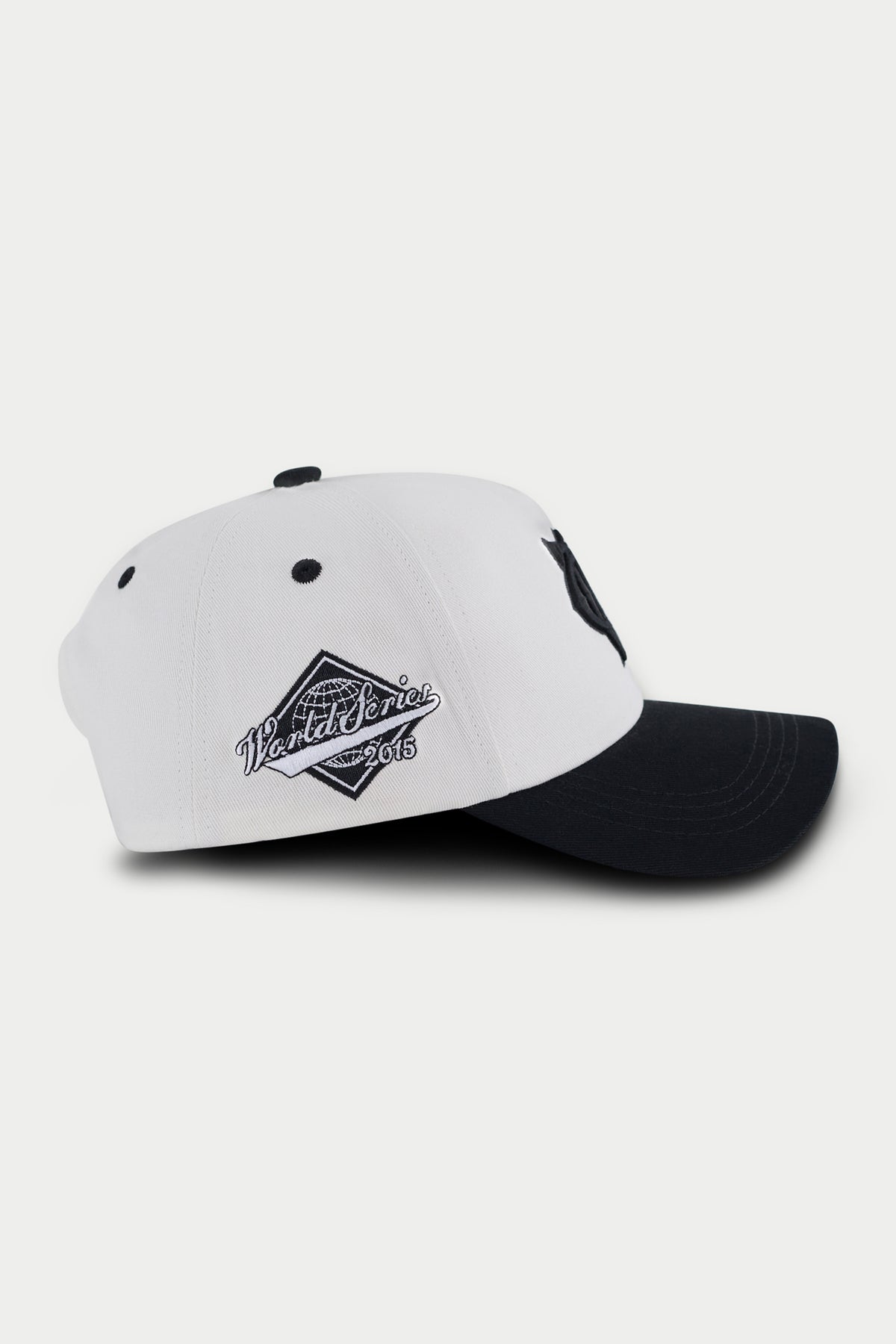 MONOGRAM WORLD SERIES CAP - BLACK