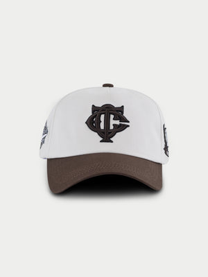MONOGRAM WORLD SERIES CAP - BROWN