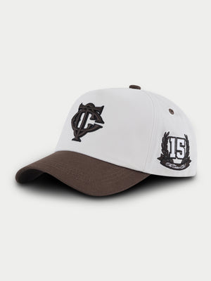 MONOGRAM WORLD SERIES CAP - BROWN