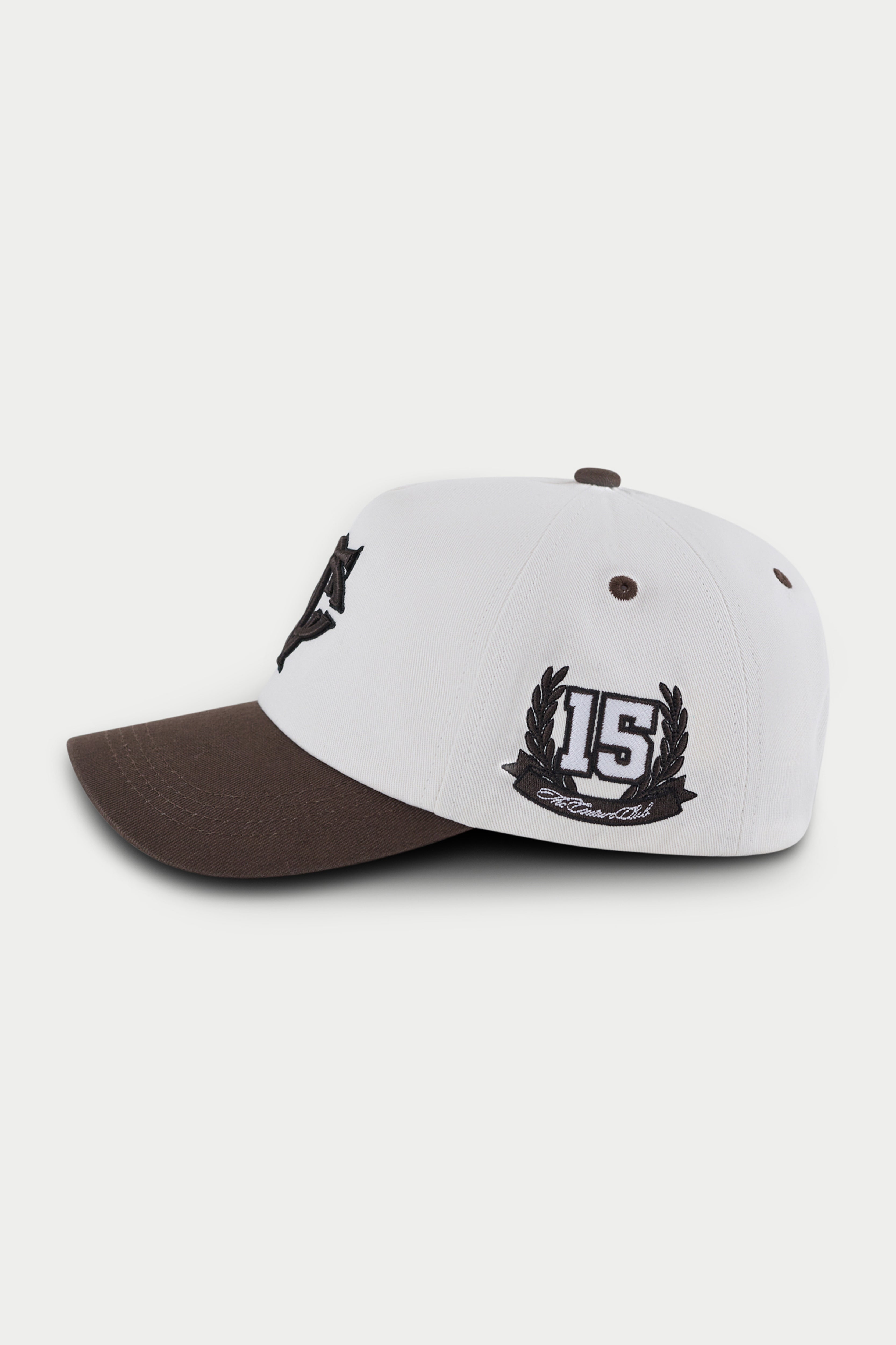 MONOGRAM WORLD SERIES CAP - BROWN