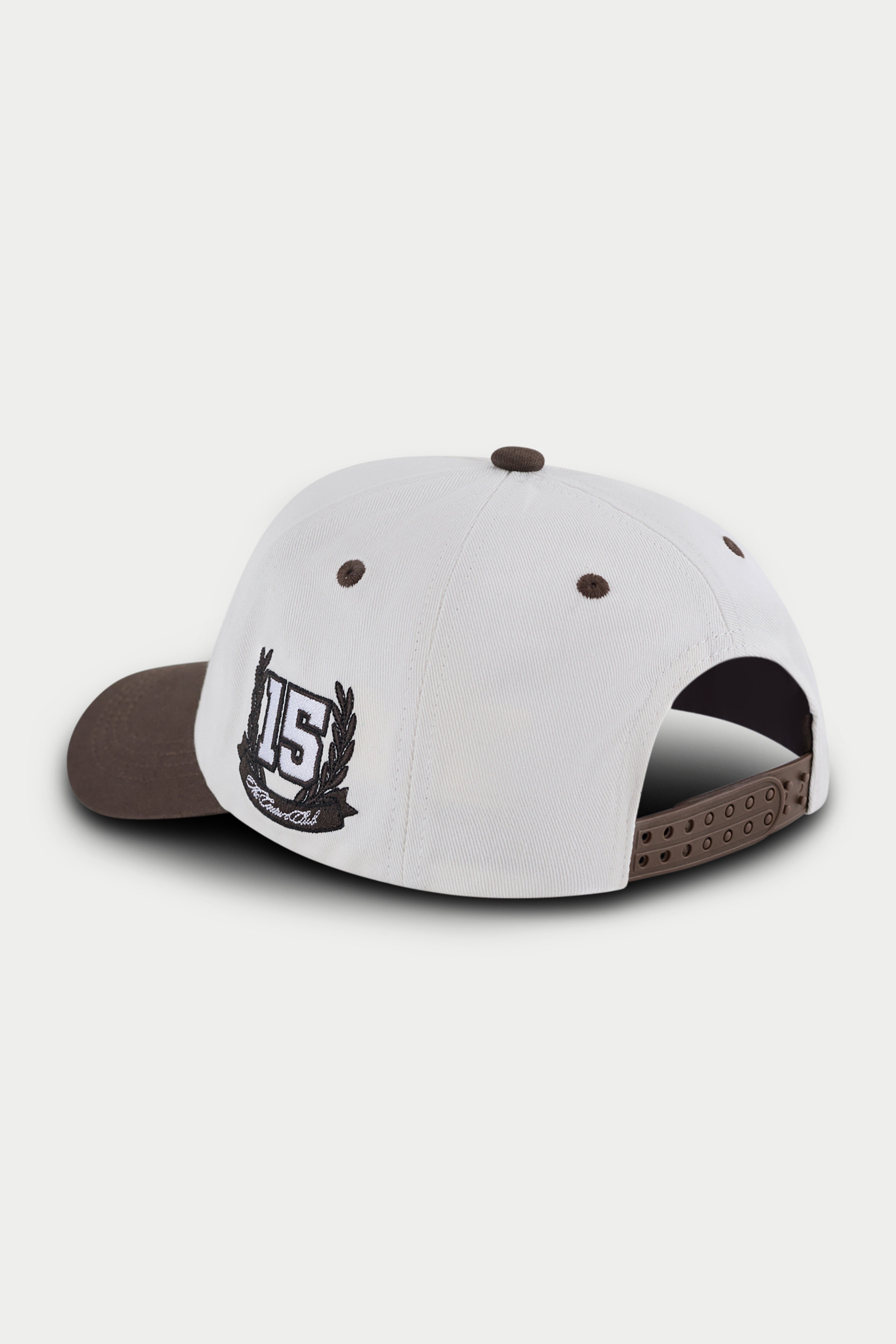 MONOGRAM WORLD SERIES CAP - BROWN