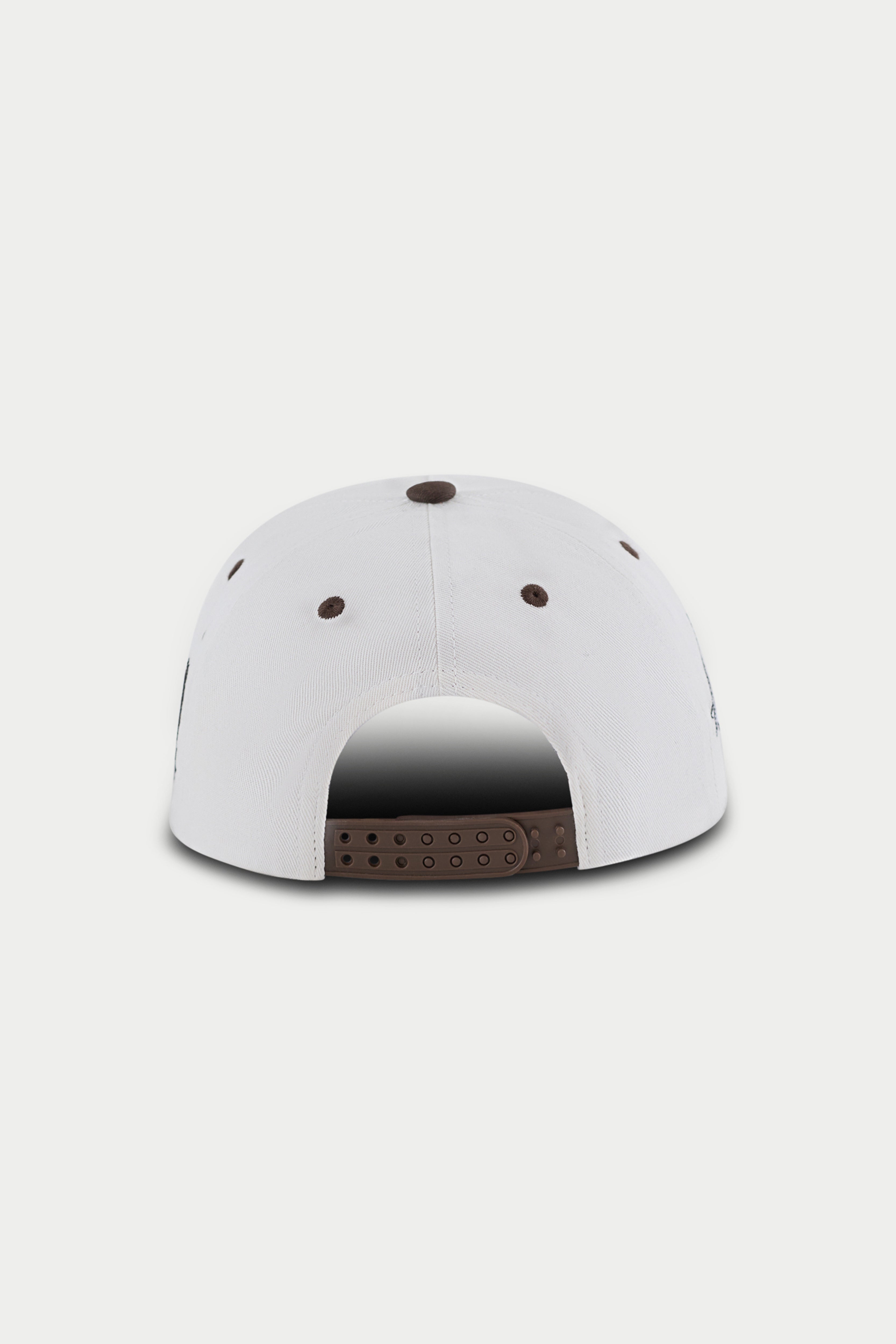 MONOGRAM WORLD SERIES CAP - BROWN