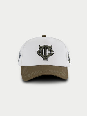MONOGRAM WORLD SERIES CAP - KHAKI