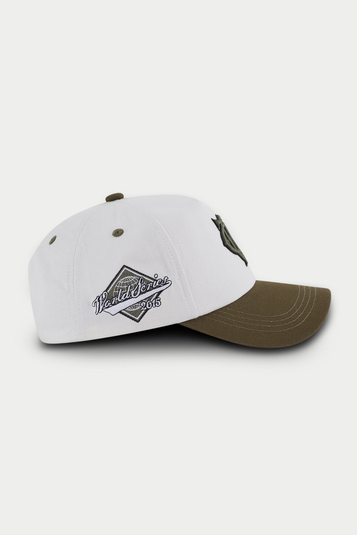 MONOGRAM WORLD SERIES CAP - KHAKI