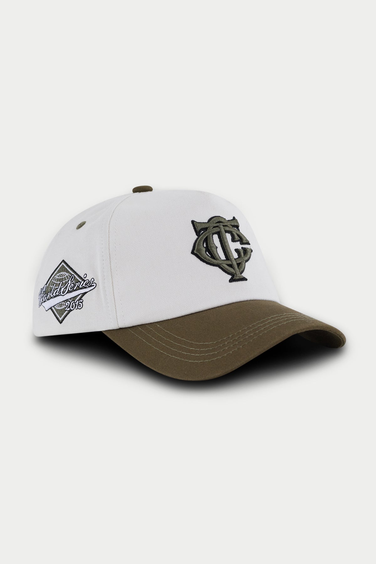 MONOGRAM WORLD SERIES CAP - KHAKI
