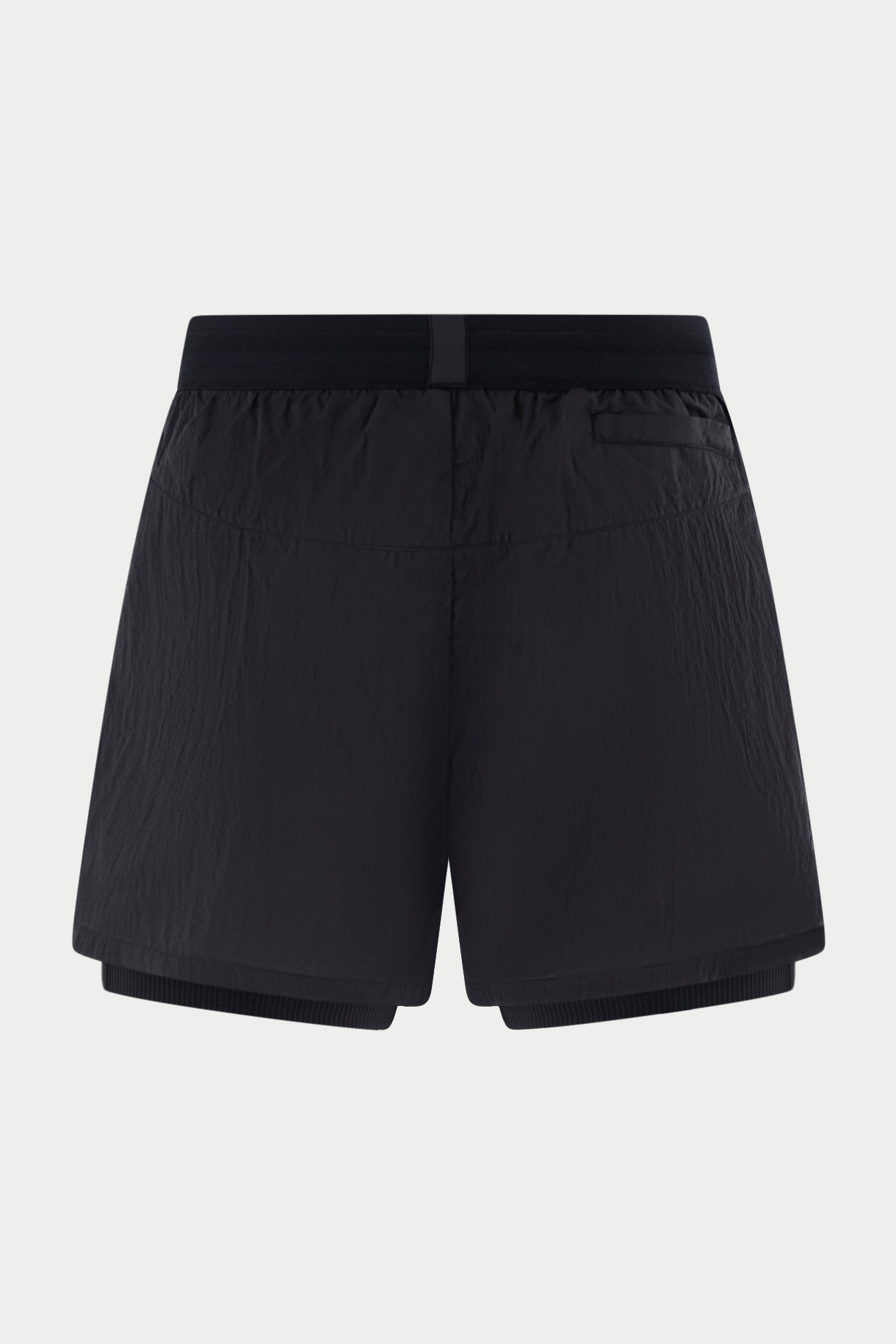 2-1 TRANSLUCENT RUN SHORT - BLACK