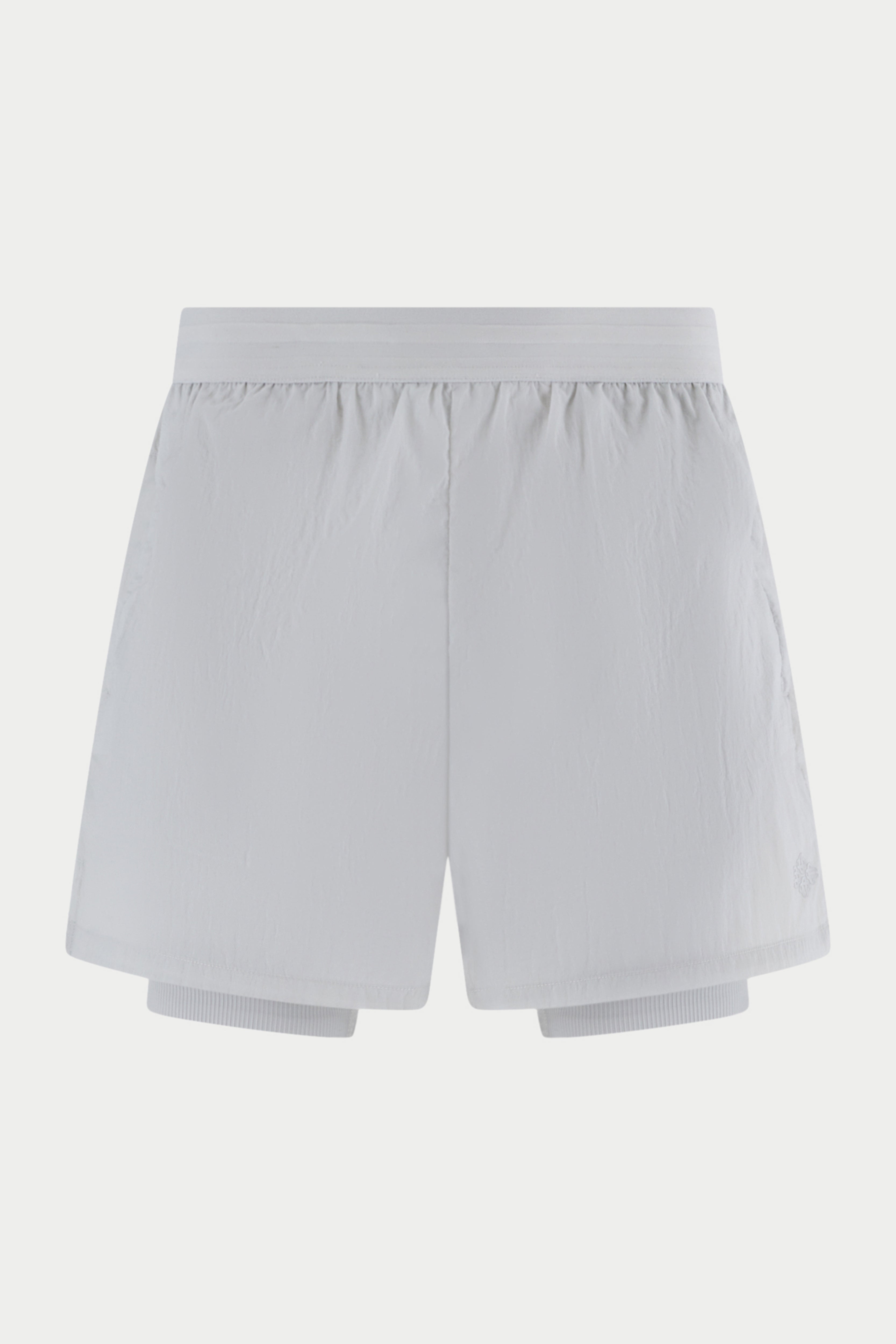 2-1 TRANSLUCENT RUN SHORT - WHITE
