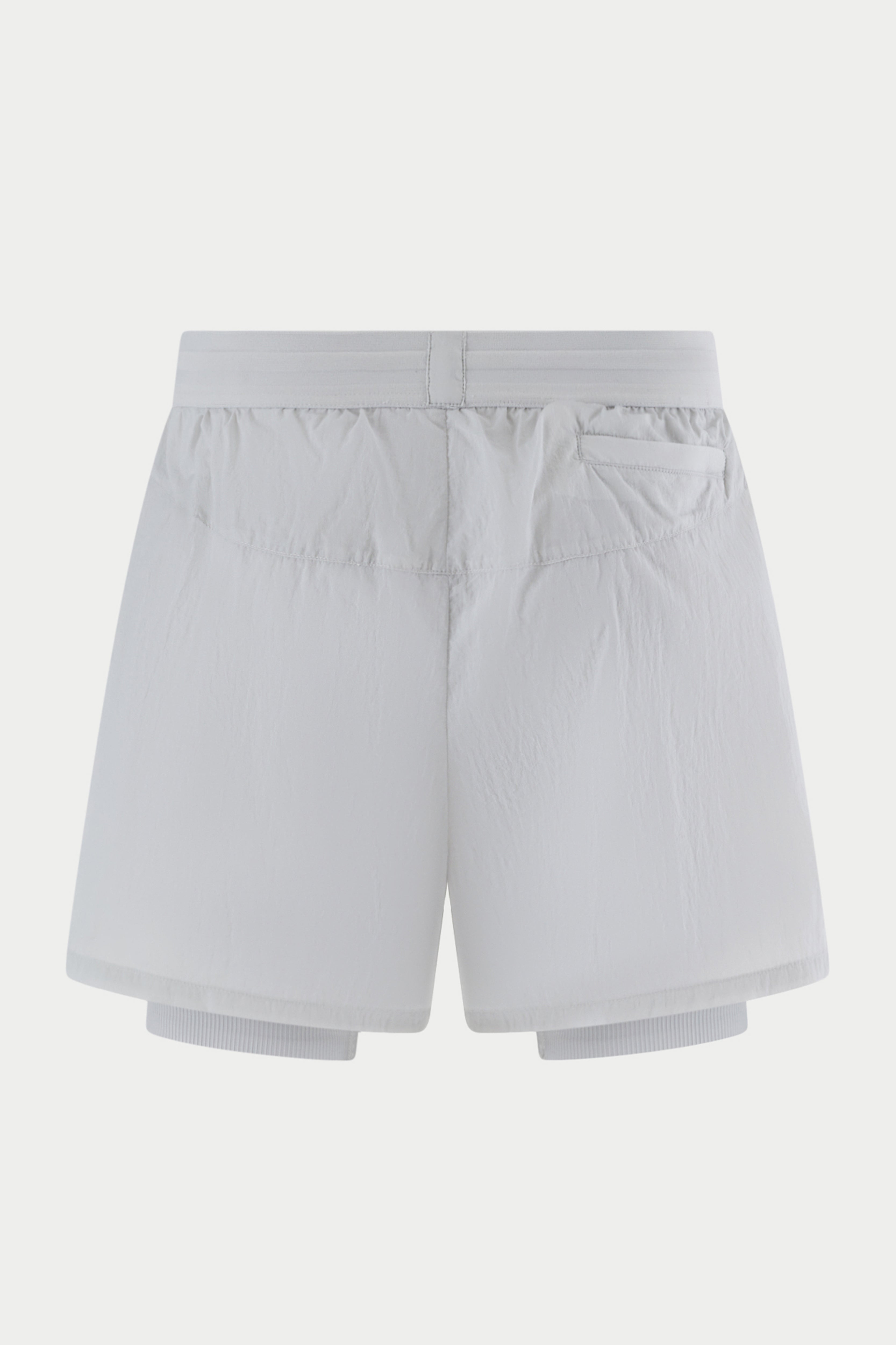 2-1 TRANSLUCENT RUN SHORT - WHITE