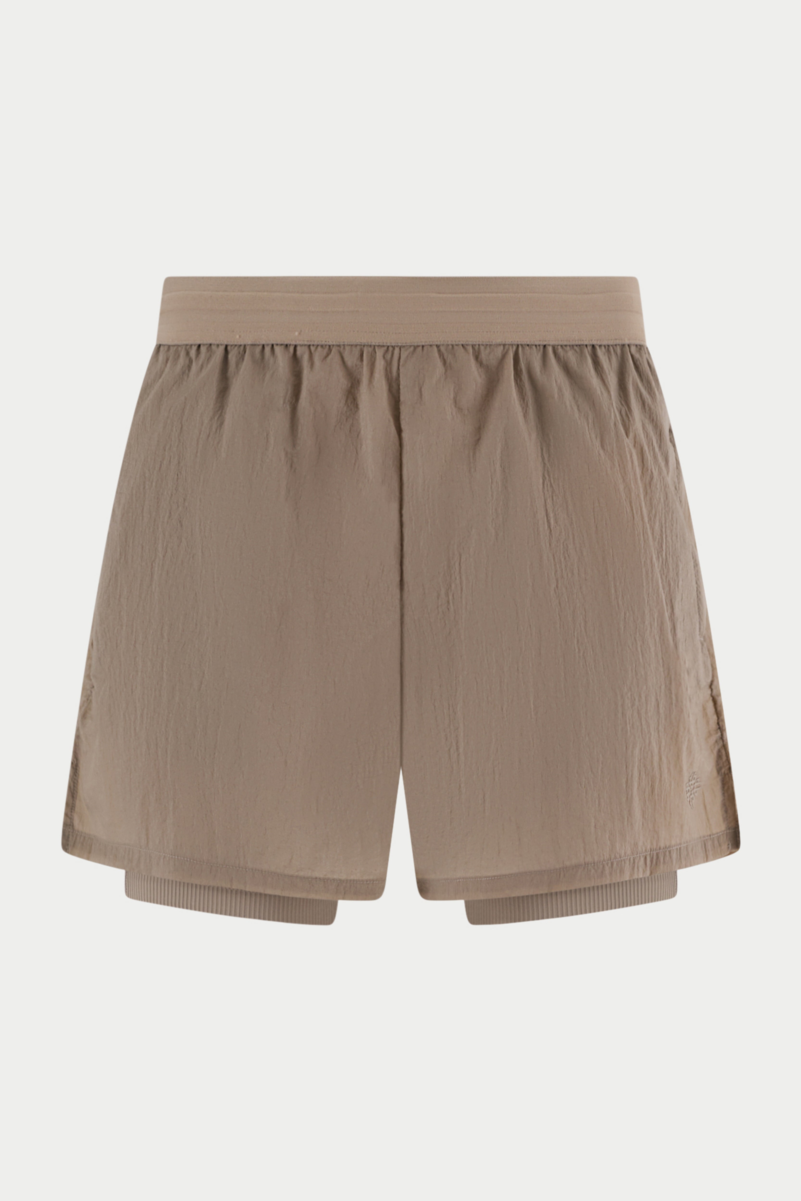 2-1 TRANSLUCENT RUN SHORT - SAND
