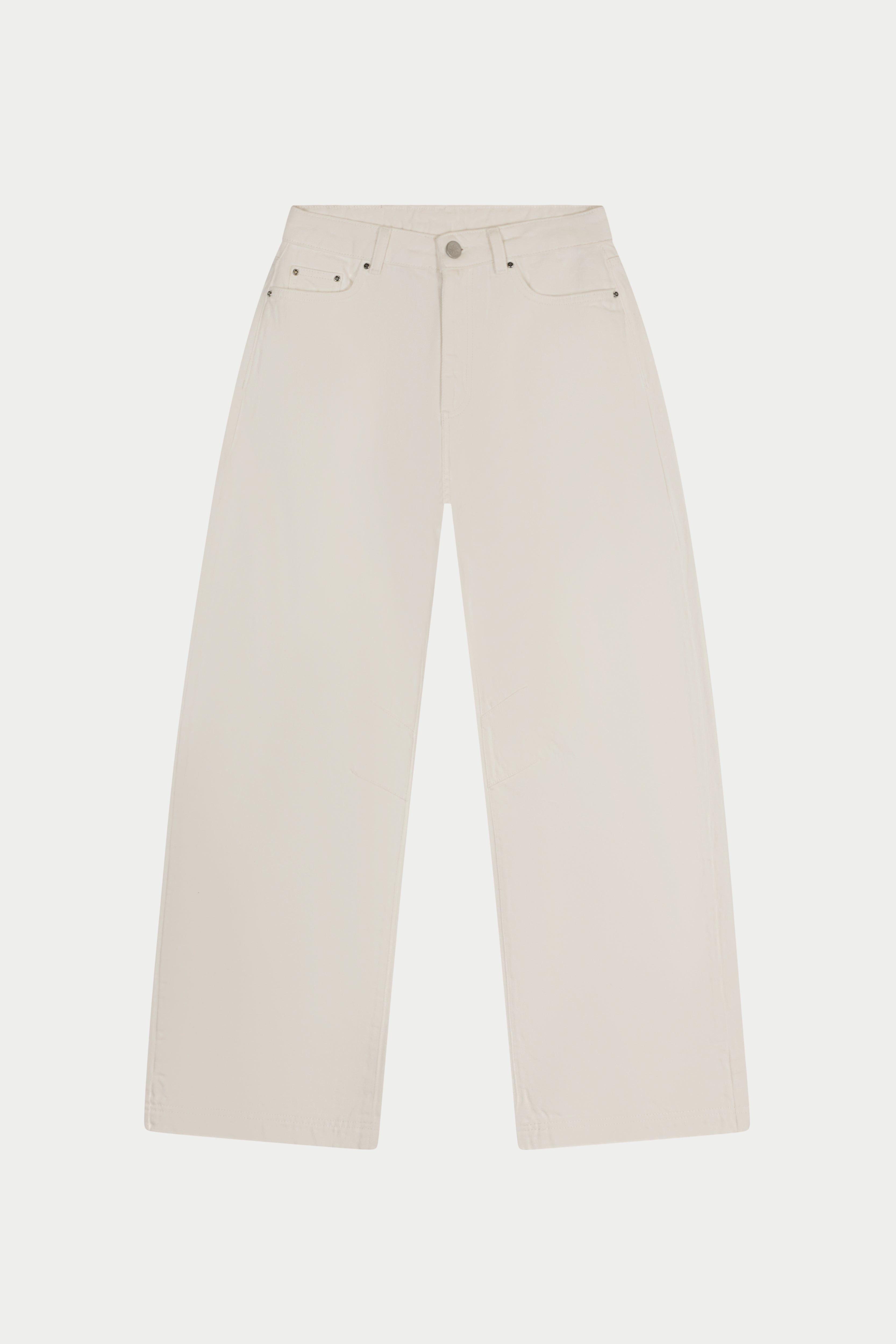 BARREL JEANS - ECRU
