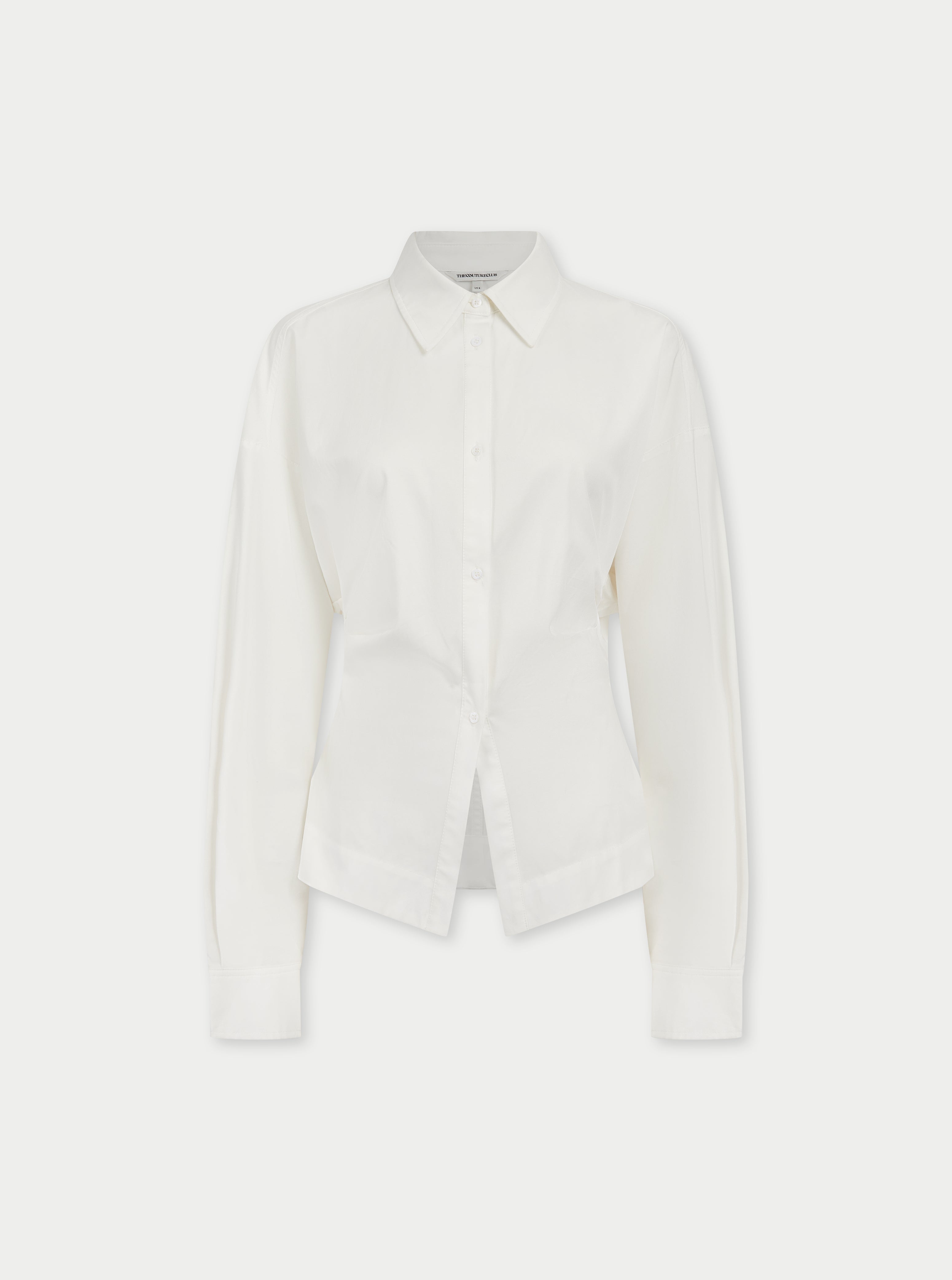 CONTOUR SEAM SHIRT - WHITE