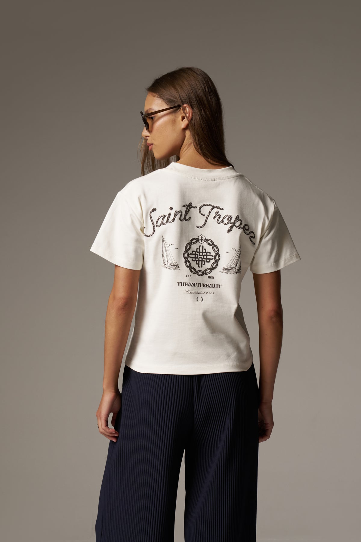 ST TROPEZ T-SHIRT - OFF WHITE