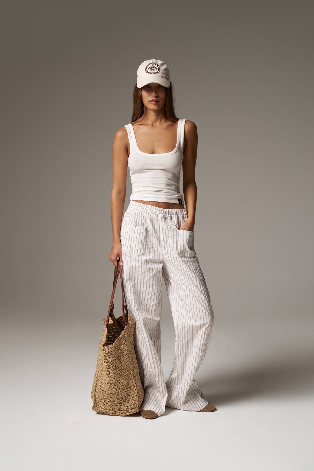 ST TROPEZ CAP - OFF WHITE