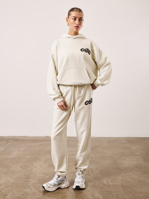 CTRE BUBBLE RELAXED JOGGERS - STONE