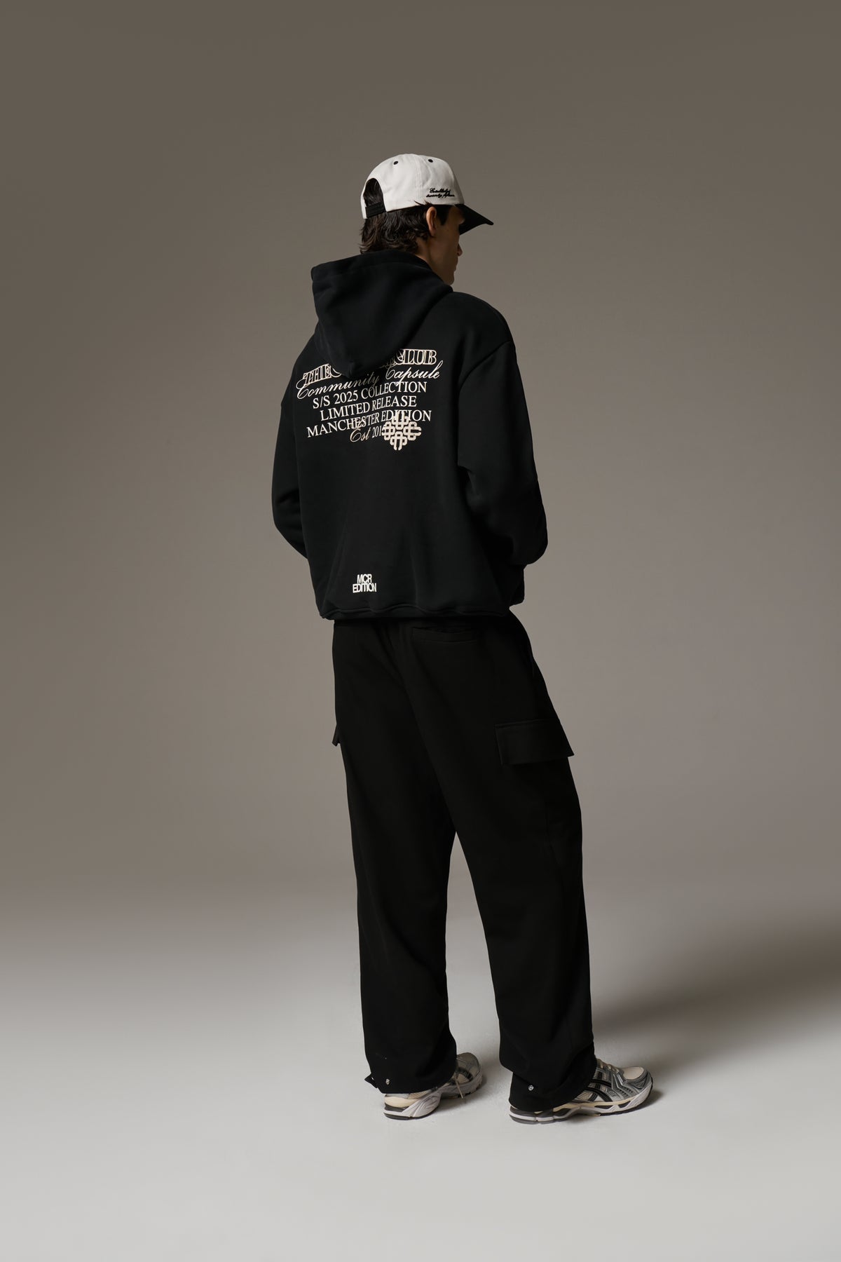 COMMUNITY CAPSULE HOODIE - BLACK