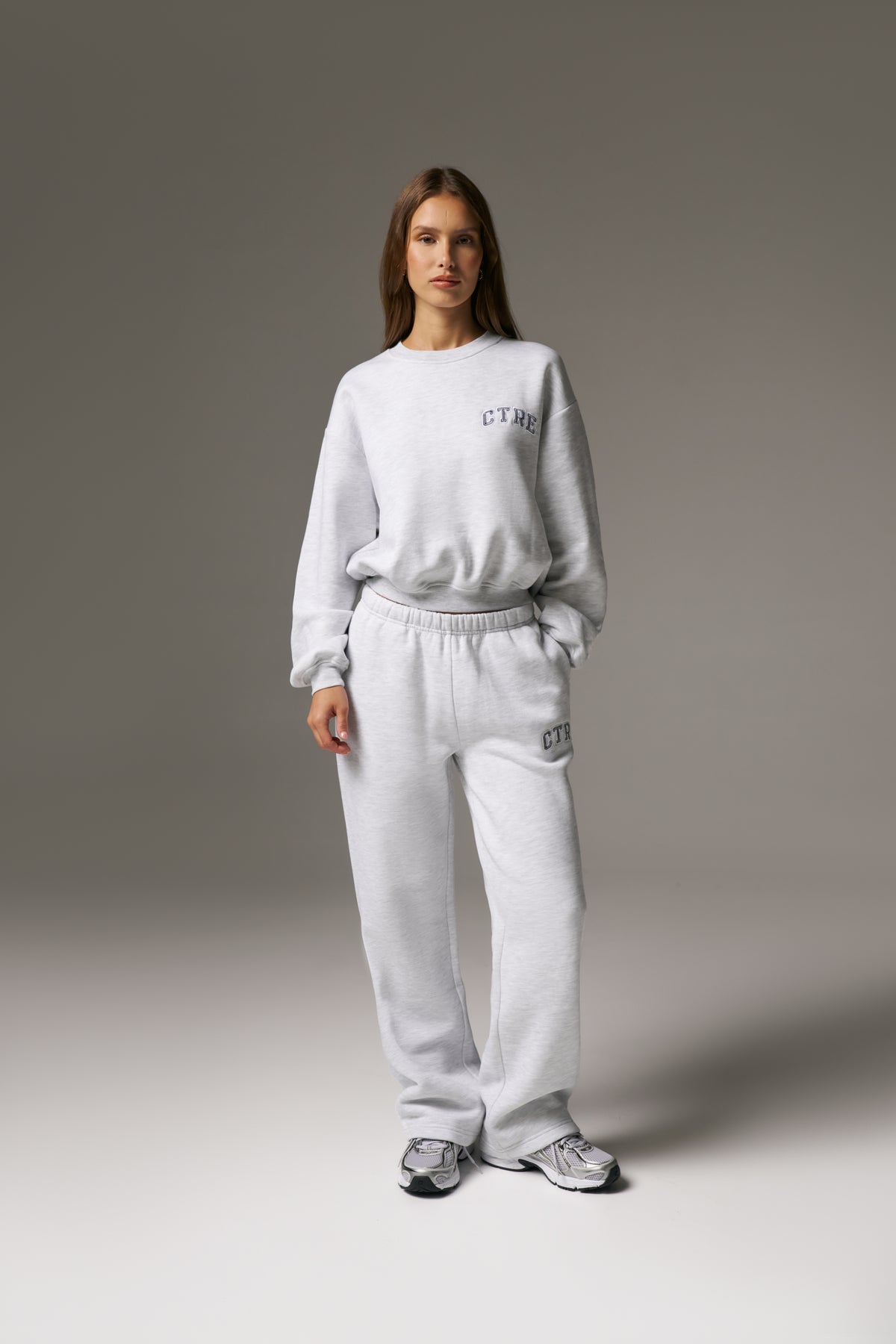 CTRE SWEATSHIRT - GREY MARL