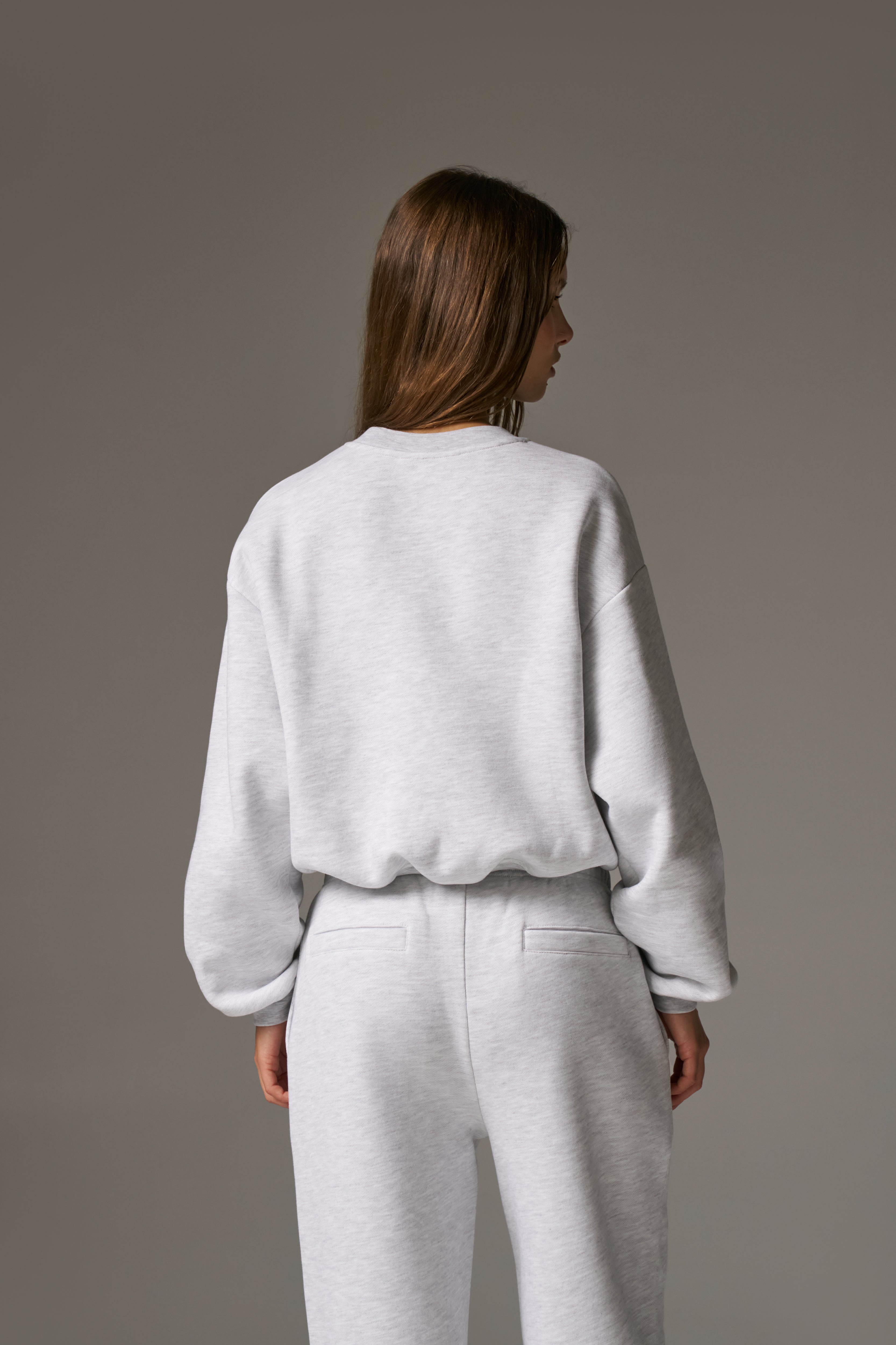 CTRE SWEATSHIRT - GREY MARL