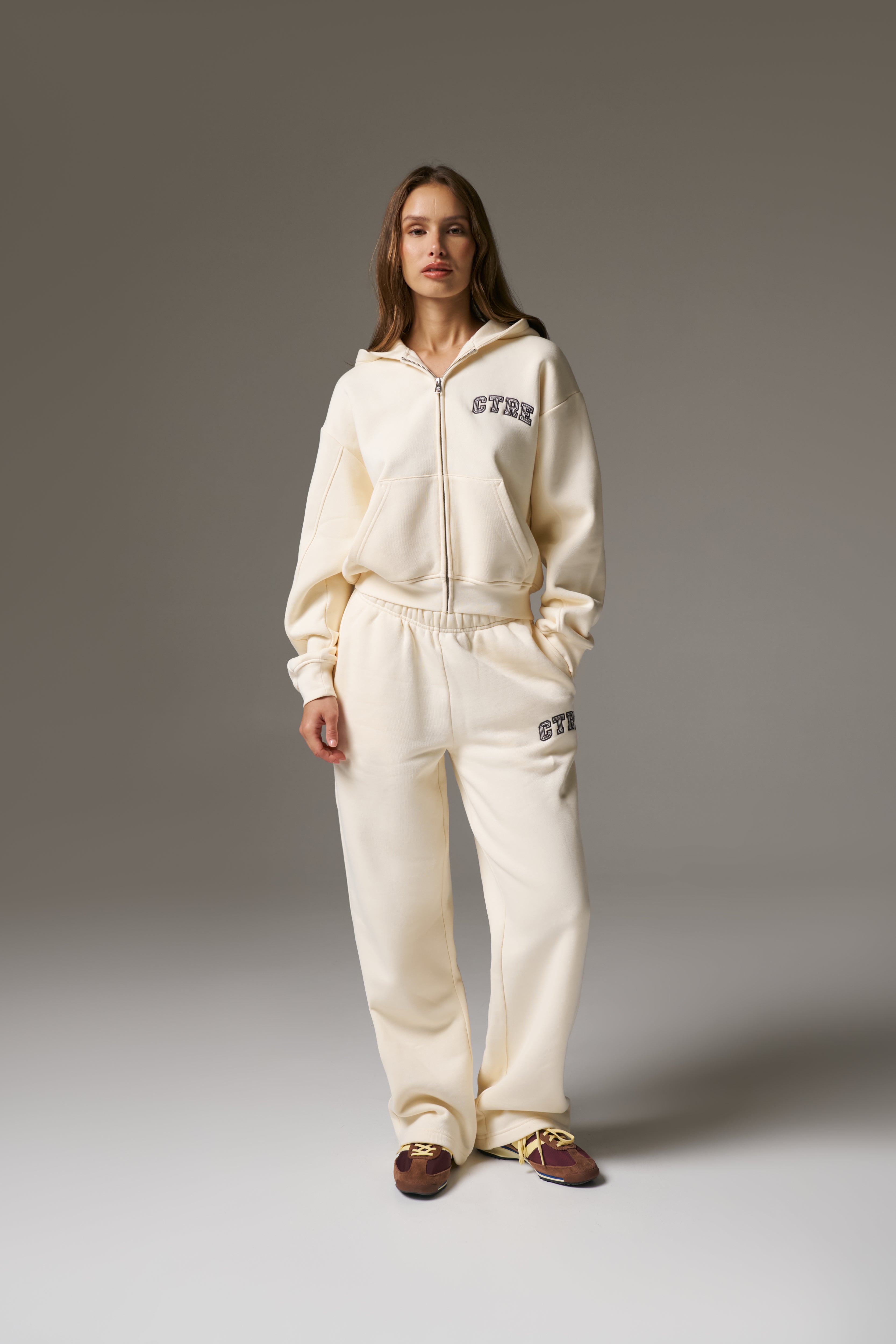 CTRE STRAIGHT LEG JOGGERS - BUTTERMILK