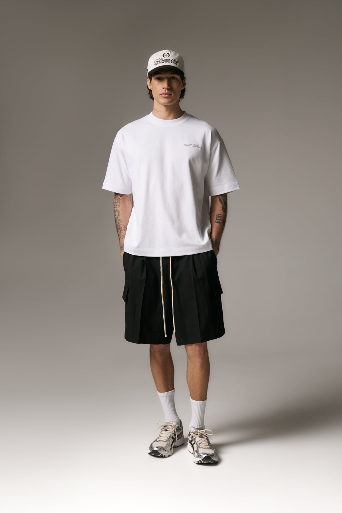 PADEL & PALOMAS T-SHIRT - WHITE