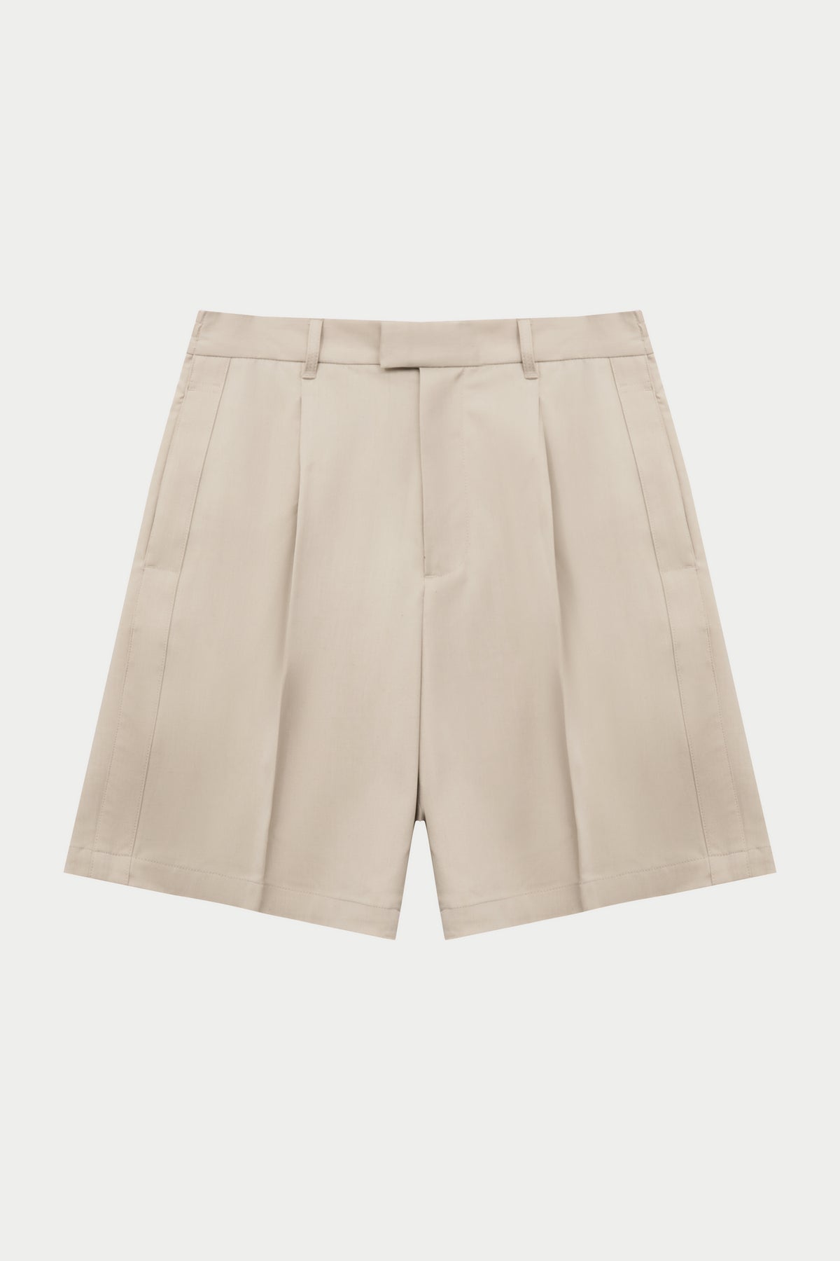 TAILORED SHORTS - STONE