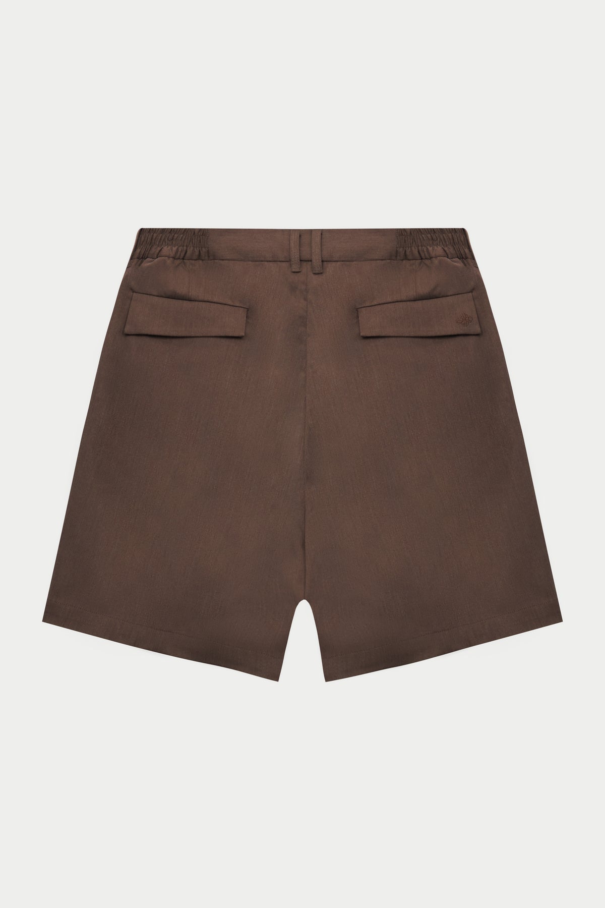 TAILORED SHORTS - BROWN