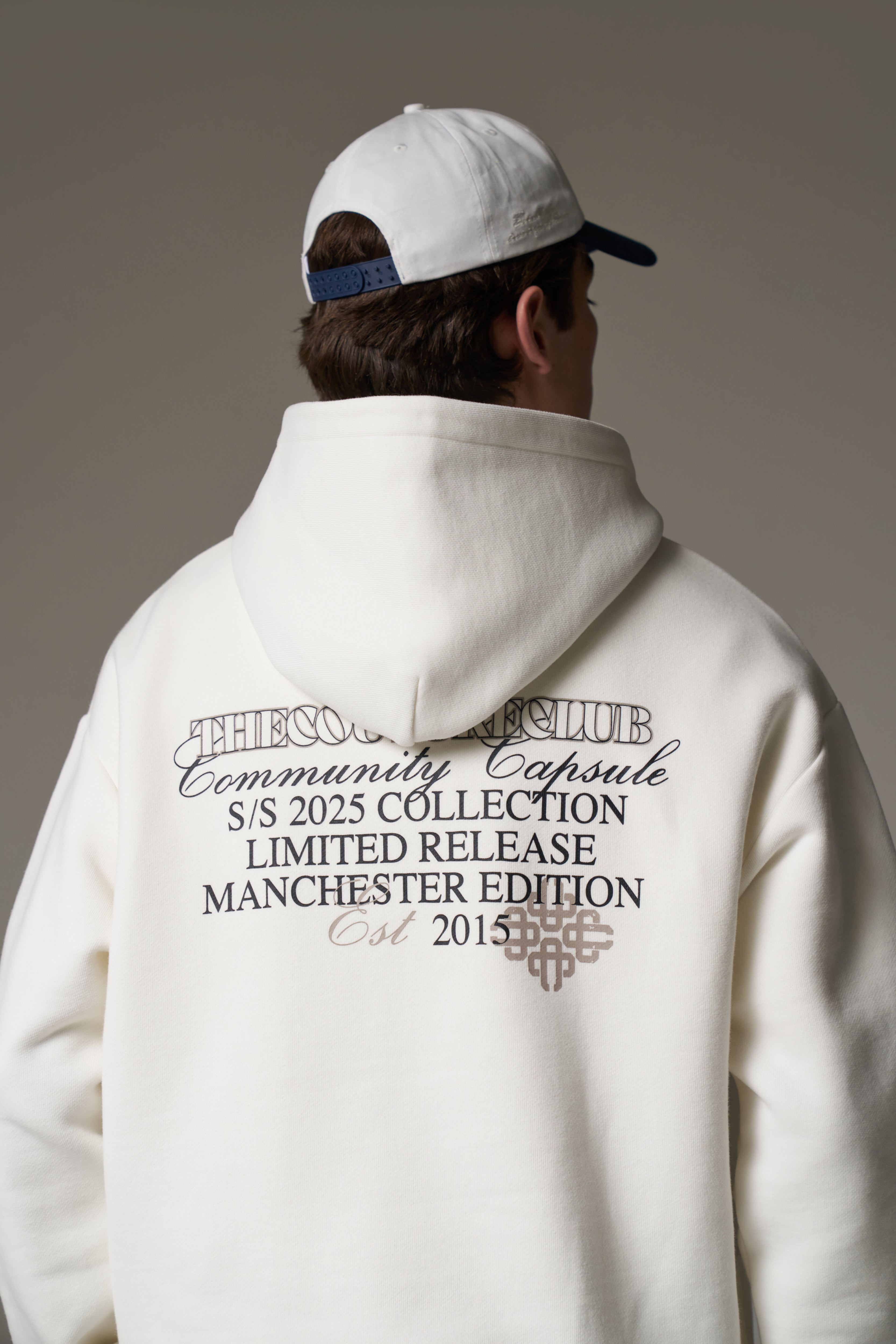 COMMUNITY CAPSULE HOODIE - OFF WHITE