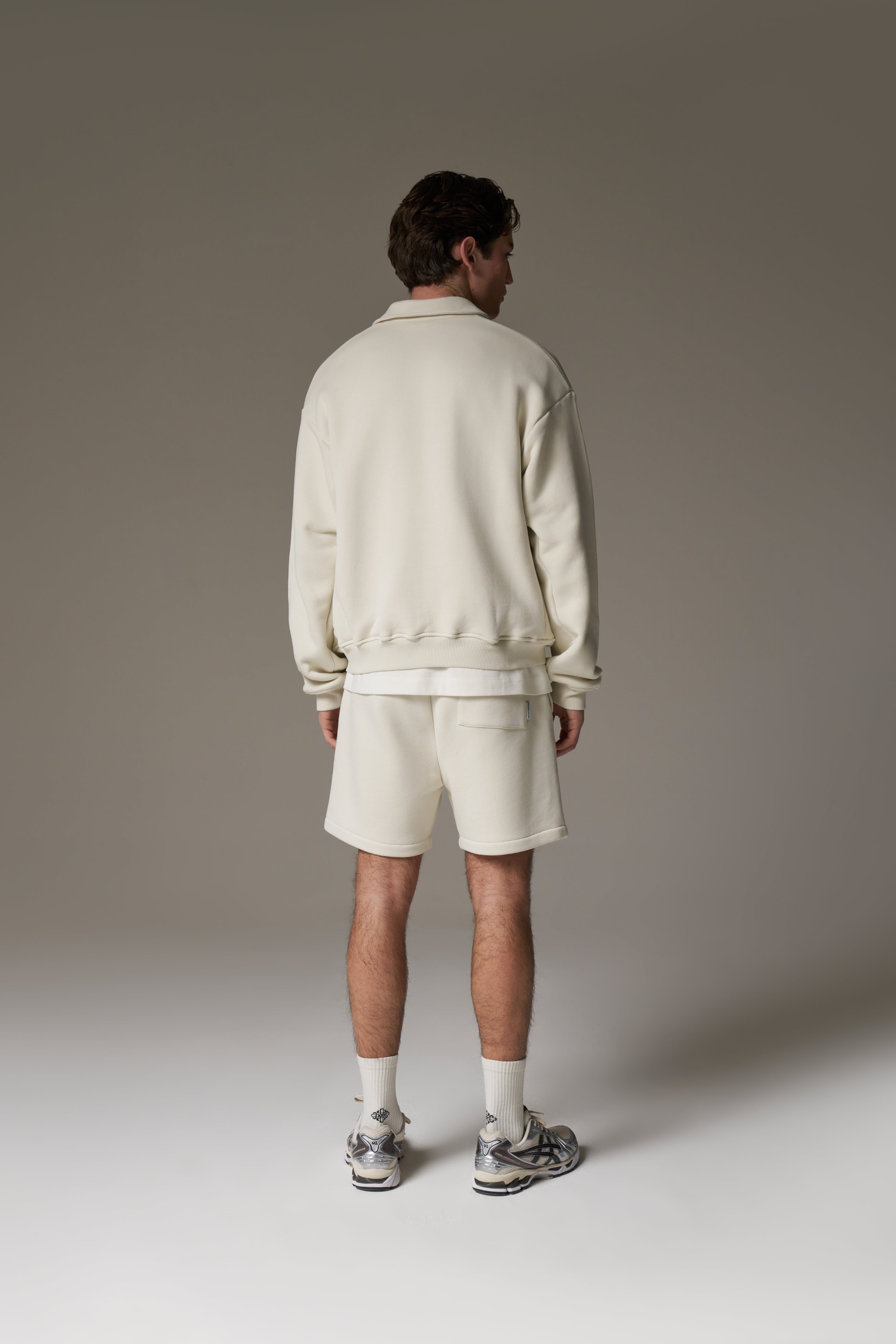 LAUNDERED CLASSICS SHORTS - ECRU