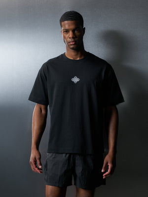MENS ACTIVE T-SHIRT - BLACK