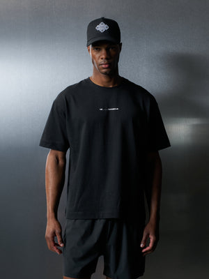 LUXURY IN MOTION GRAPHIC T-SHIRT - BLACK