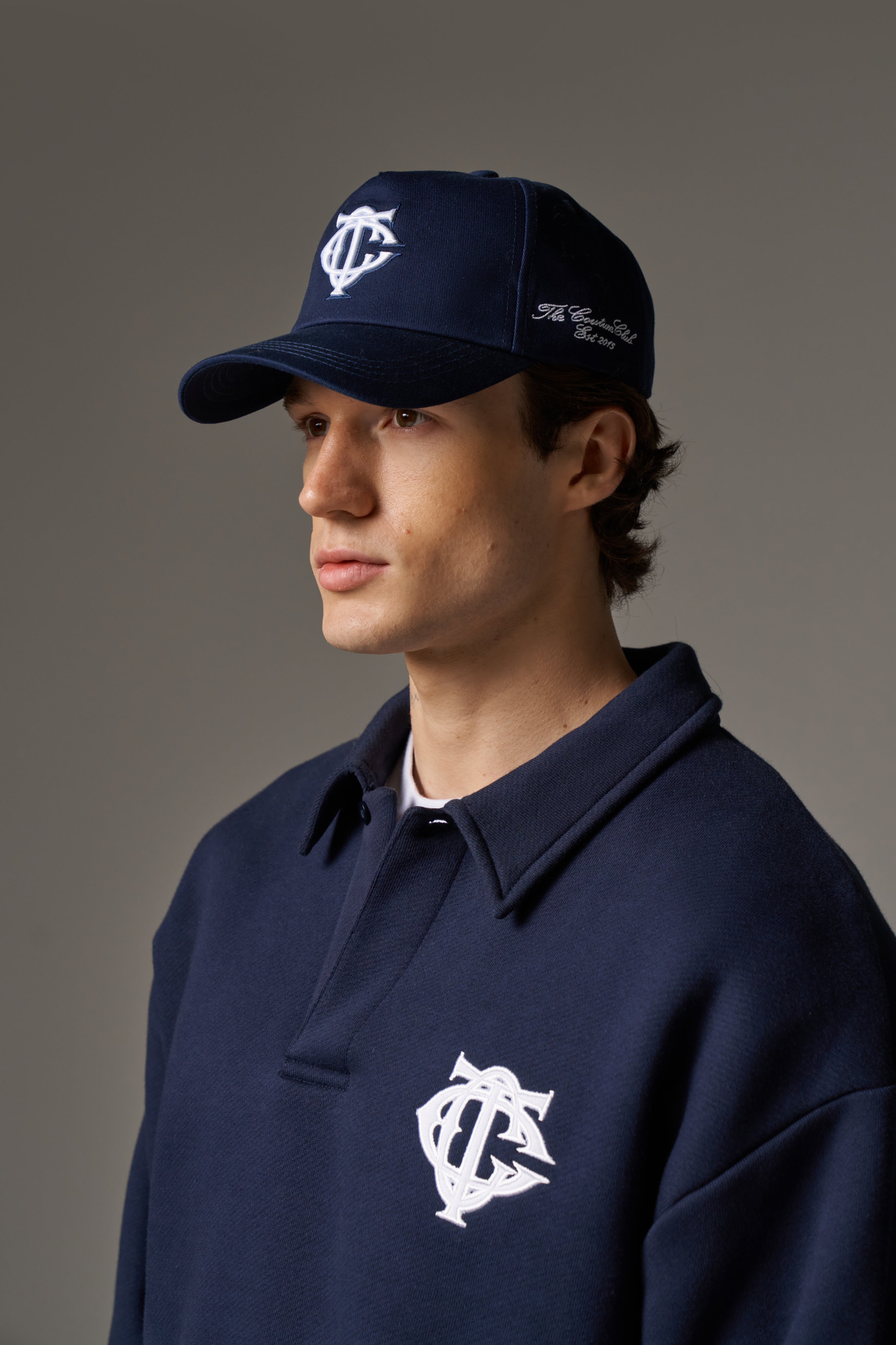 MONOGRAM CAP - NAVY