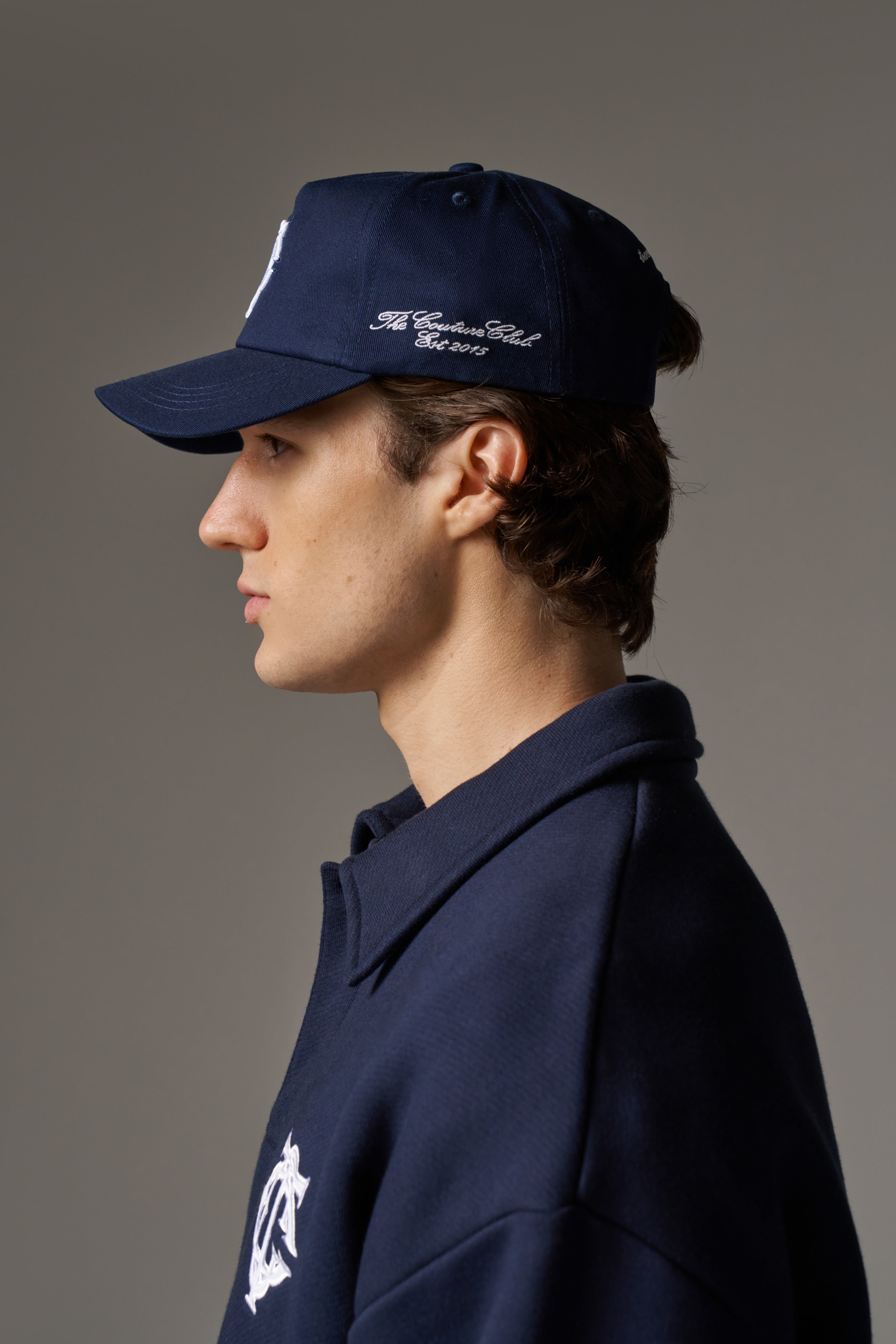 MONOGRAM CAP - NAVY
