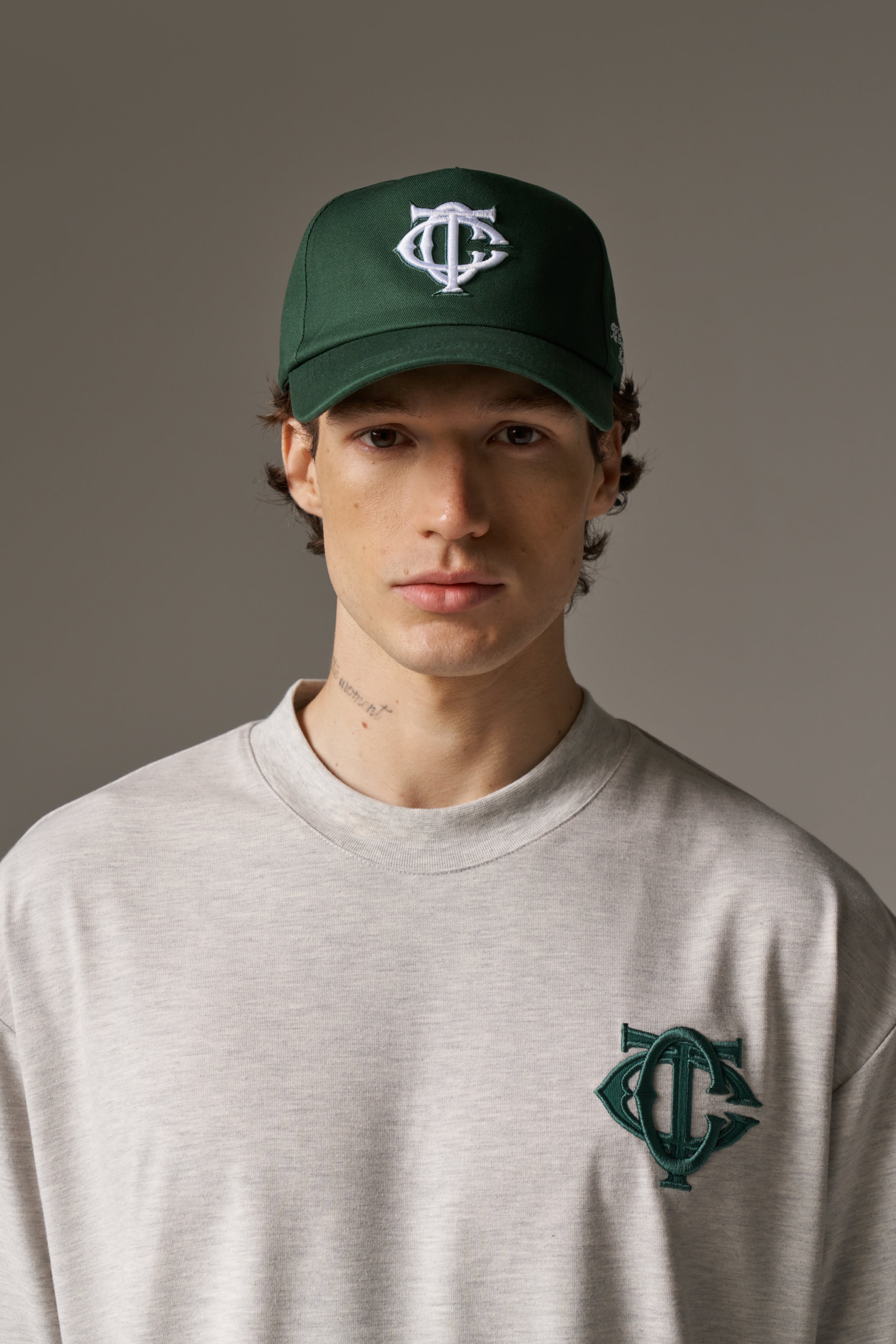 MONOGRAM CAP - GREEN