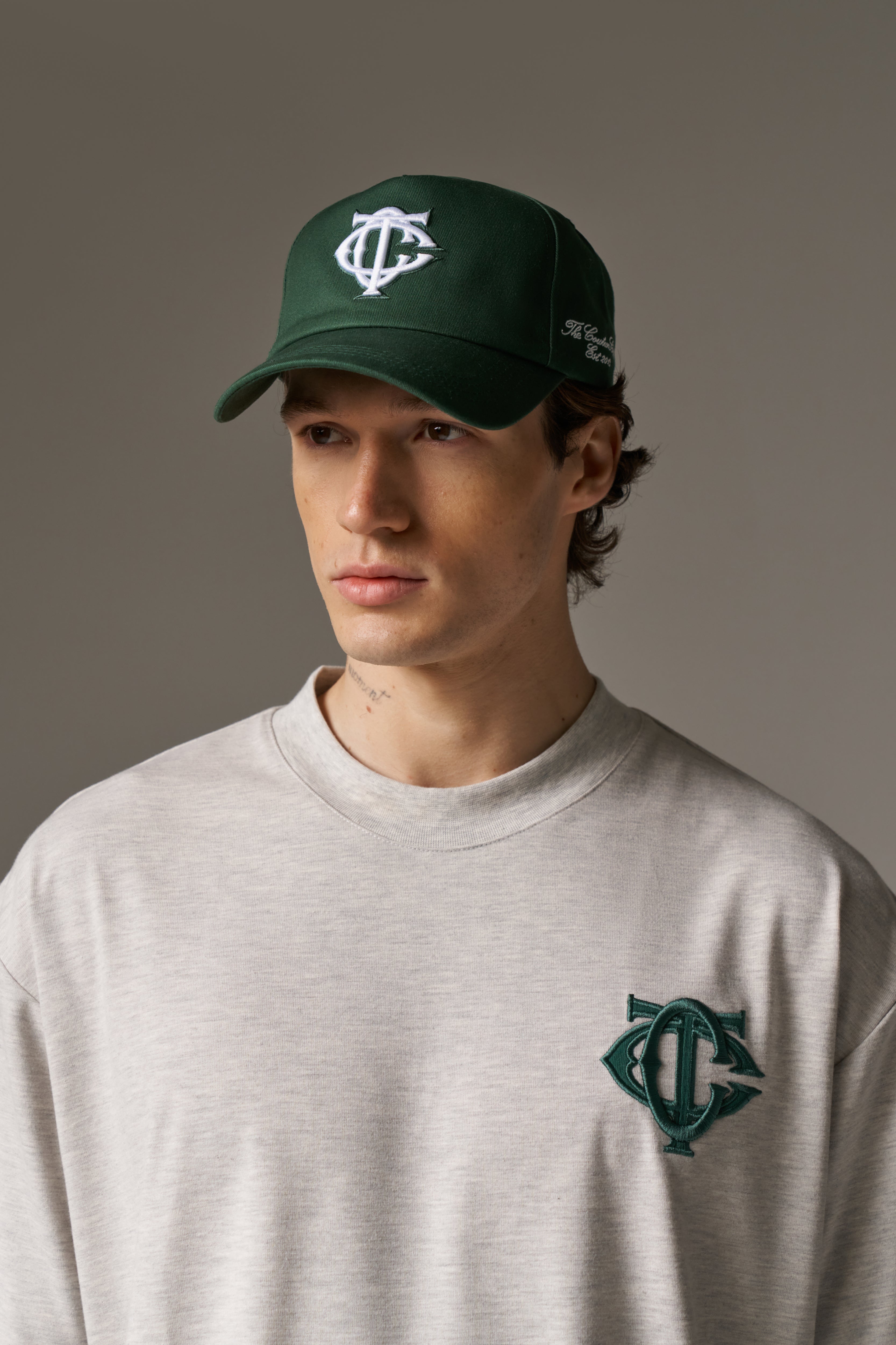 MONOGRAM CAP - GREEN