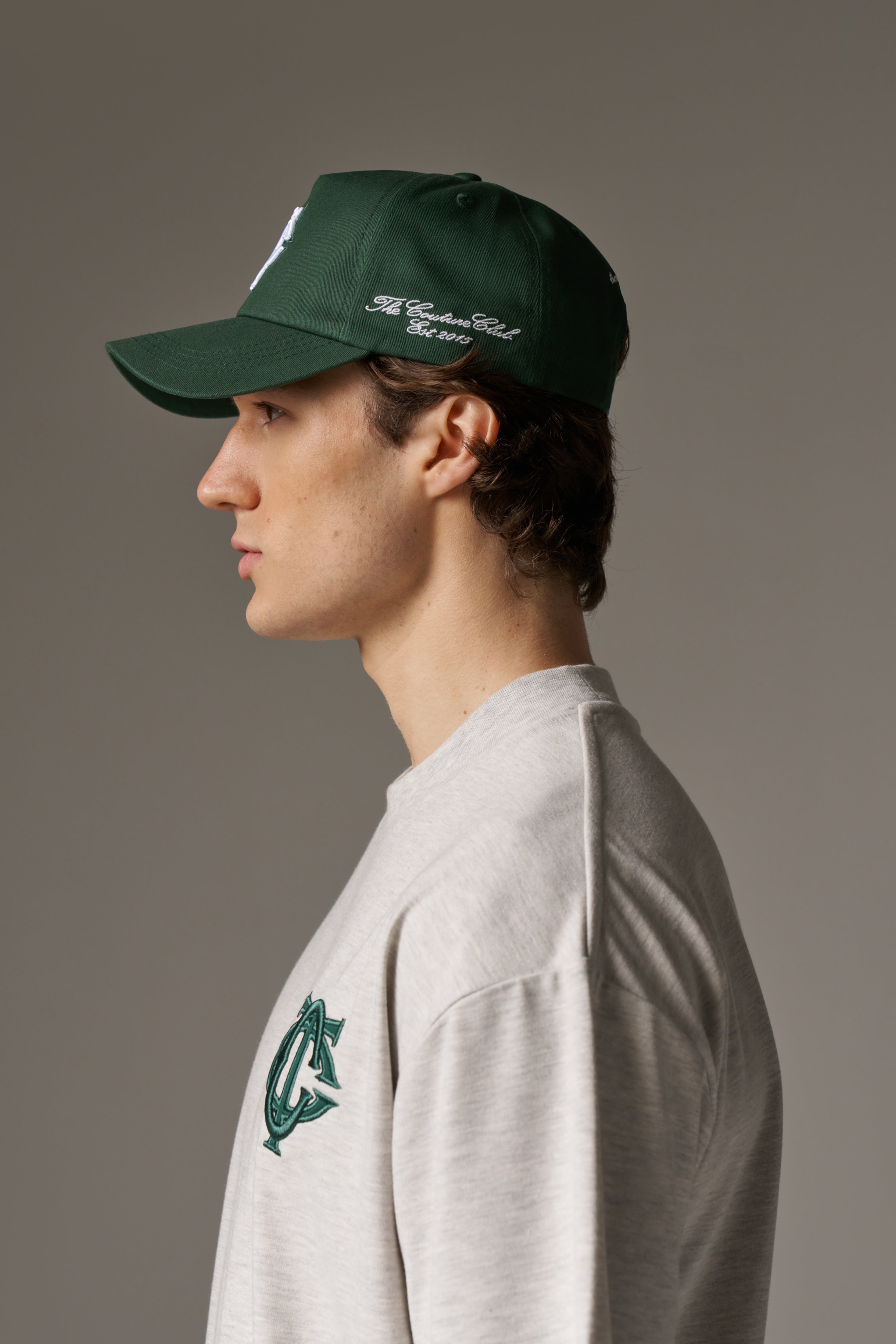MONOGRAM CAP - GREEN