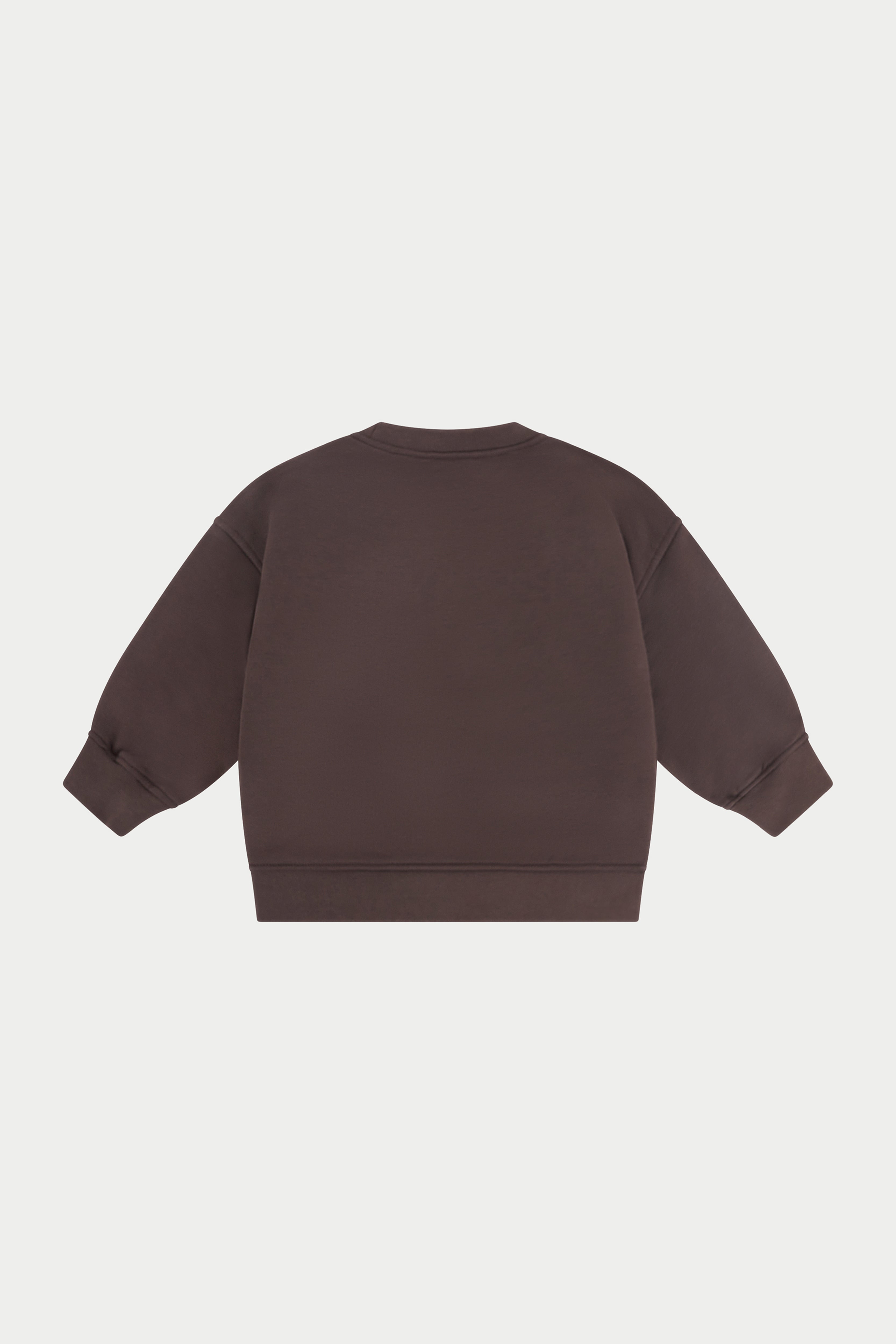 KIDS CTRE SWEATSHIRT - BROWN